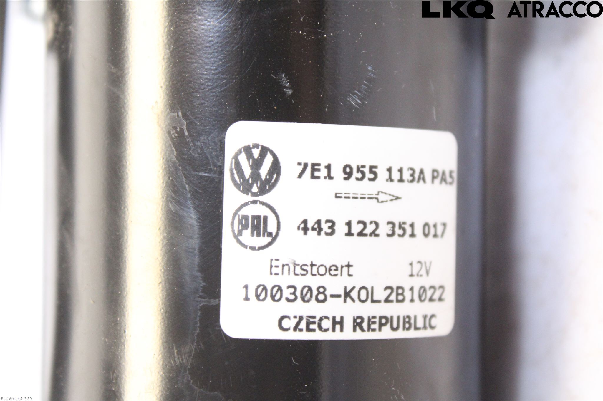 Volkswagen VW TRANSP/CARAVELLE (T5) 04-15 Viskermotor Frontrute