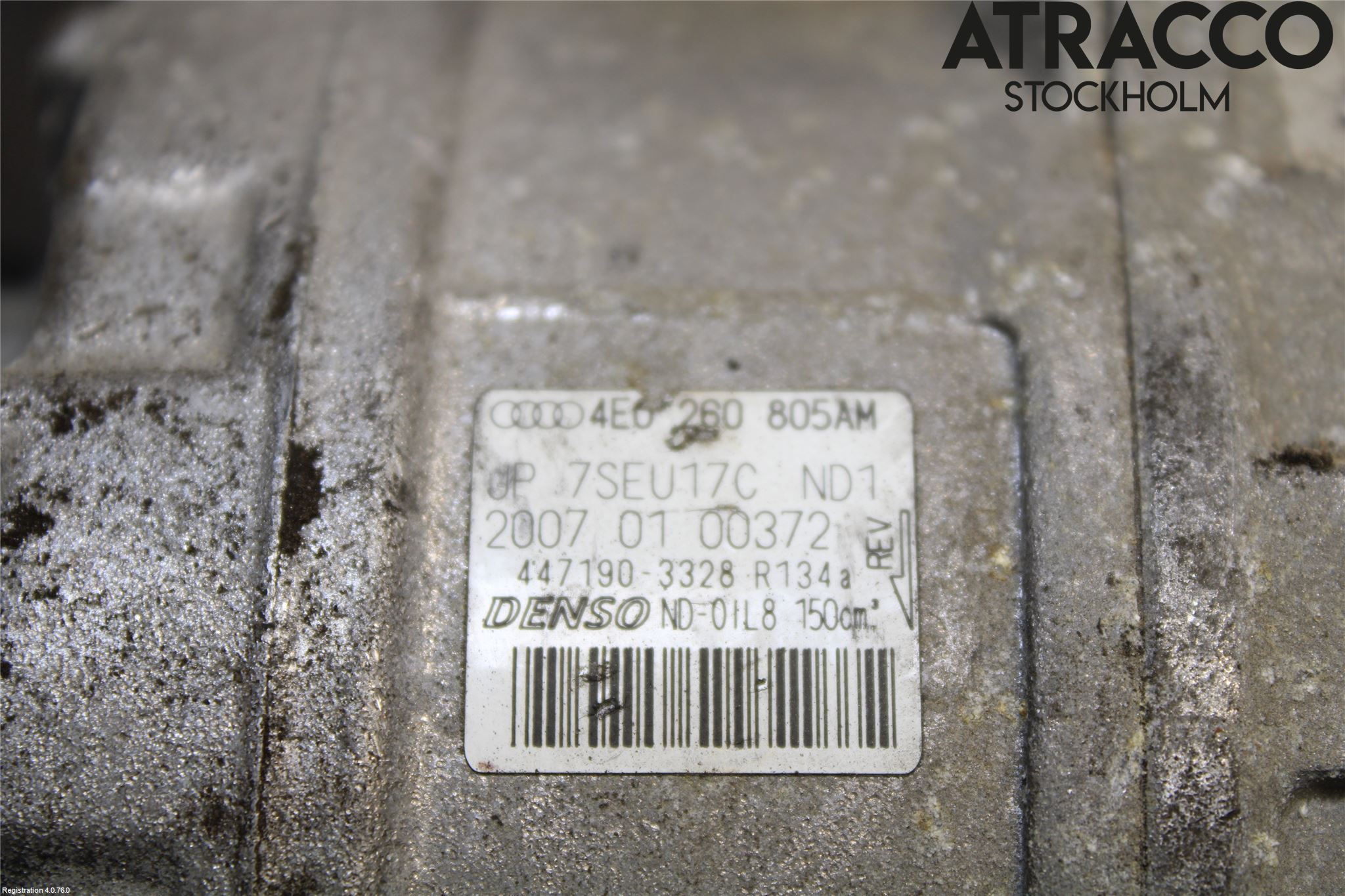Audi R8 Varme Ac Kompressor