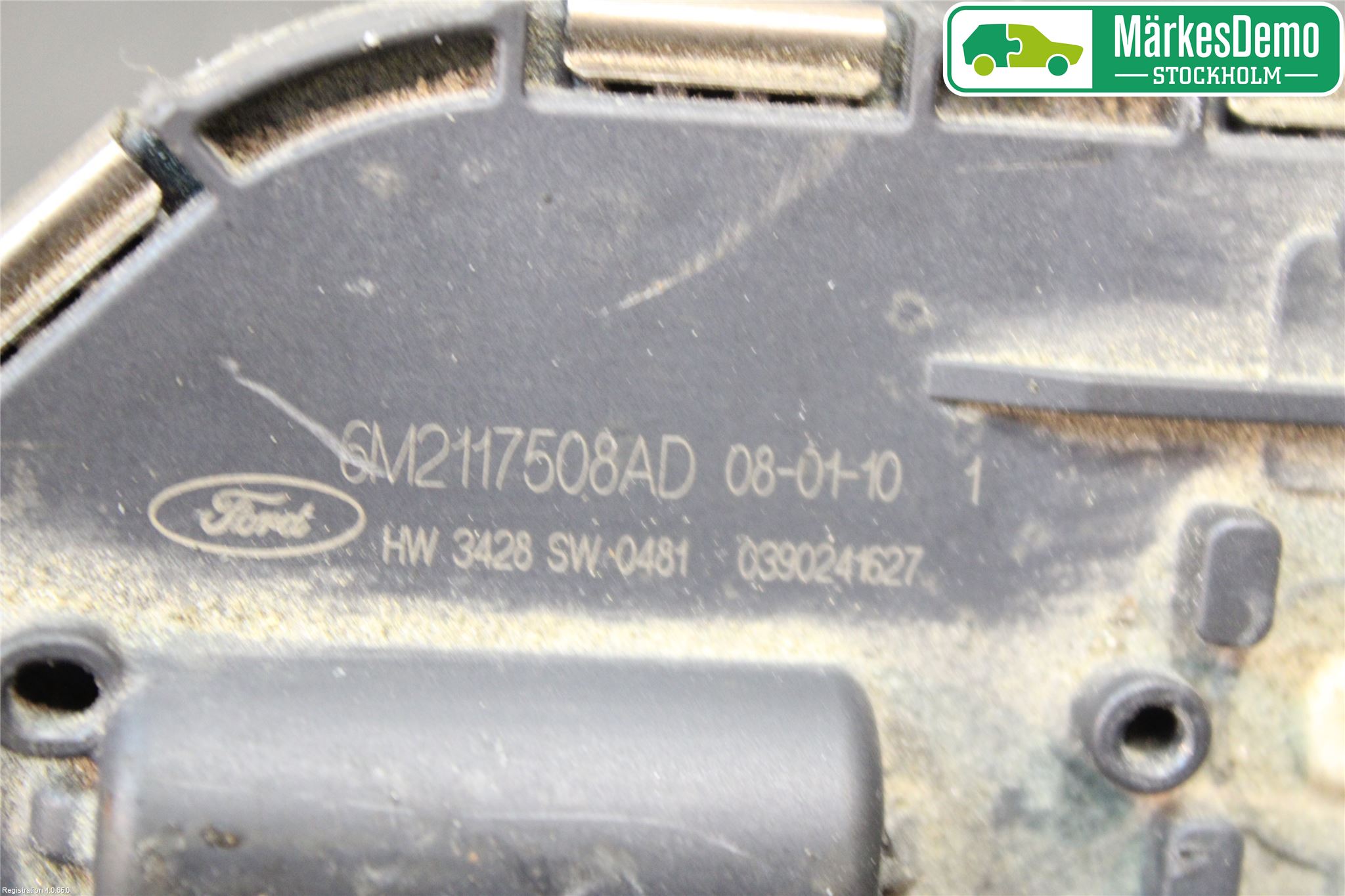 Ford S-MAX 06-15 Viskermotor Frontrute