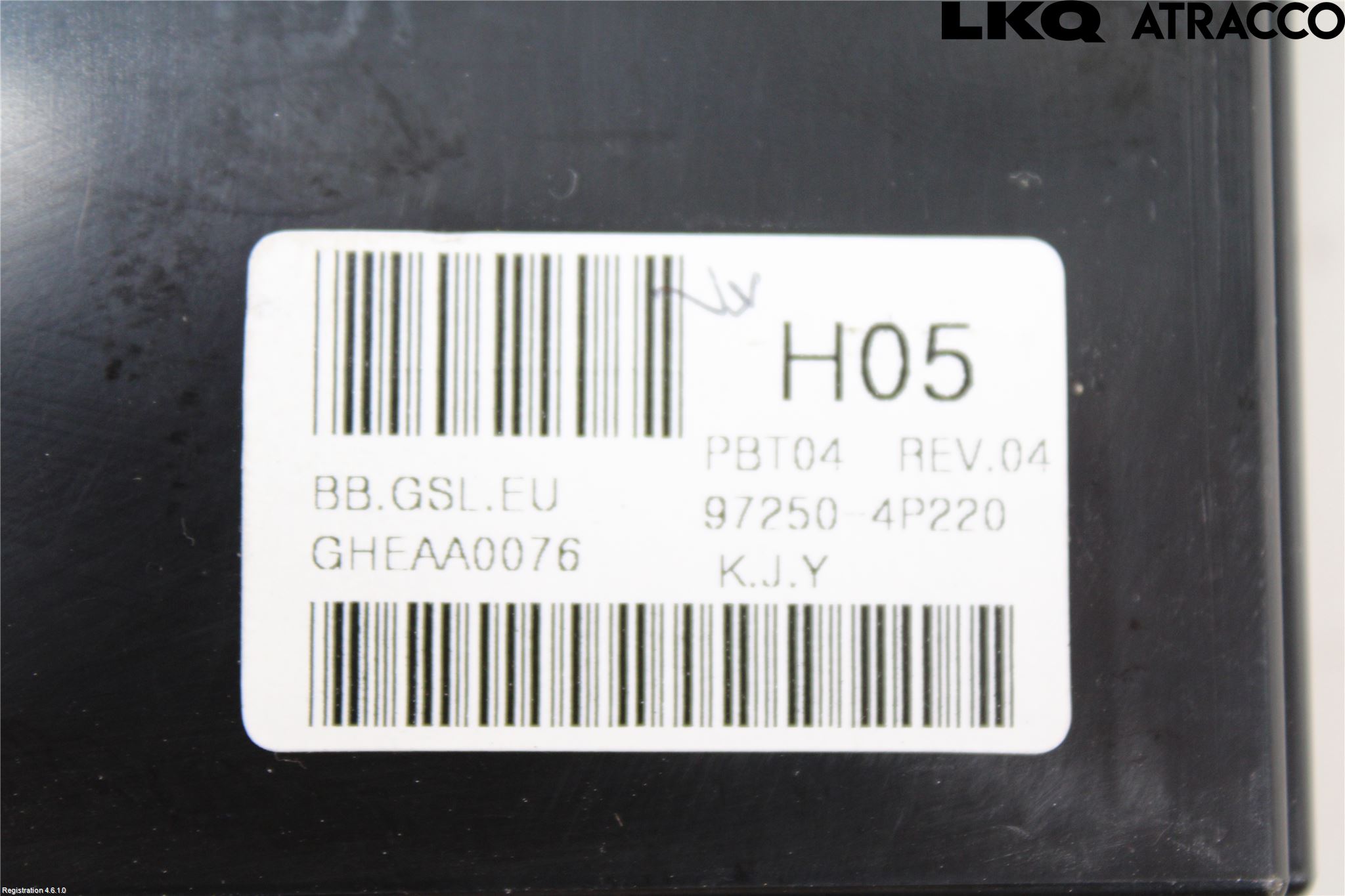 Hyundai i20 PB 09-14 Varme Ac Betjening-Display