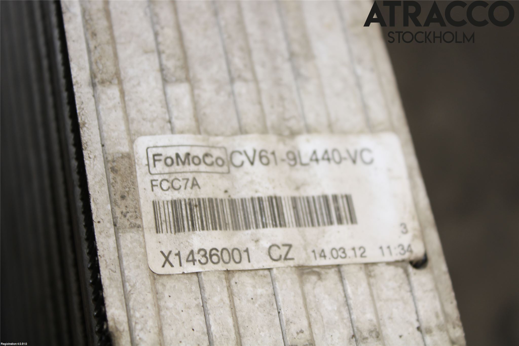 Ford FOCUS 11-14 Intercooler Radiator