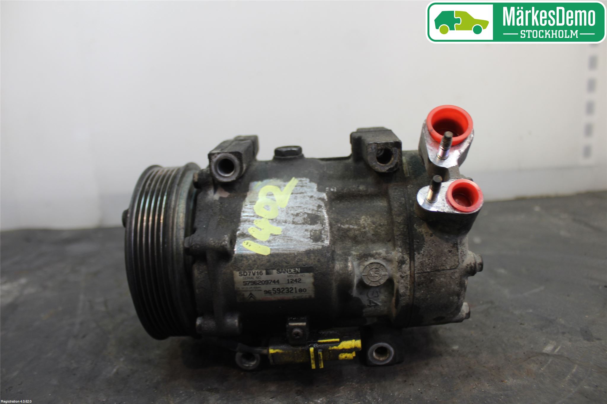 Peugeot EXPERT 07-14 Varme Ac Kompressor
