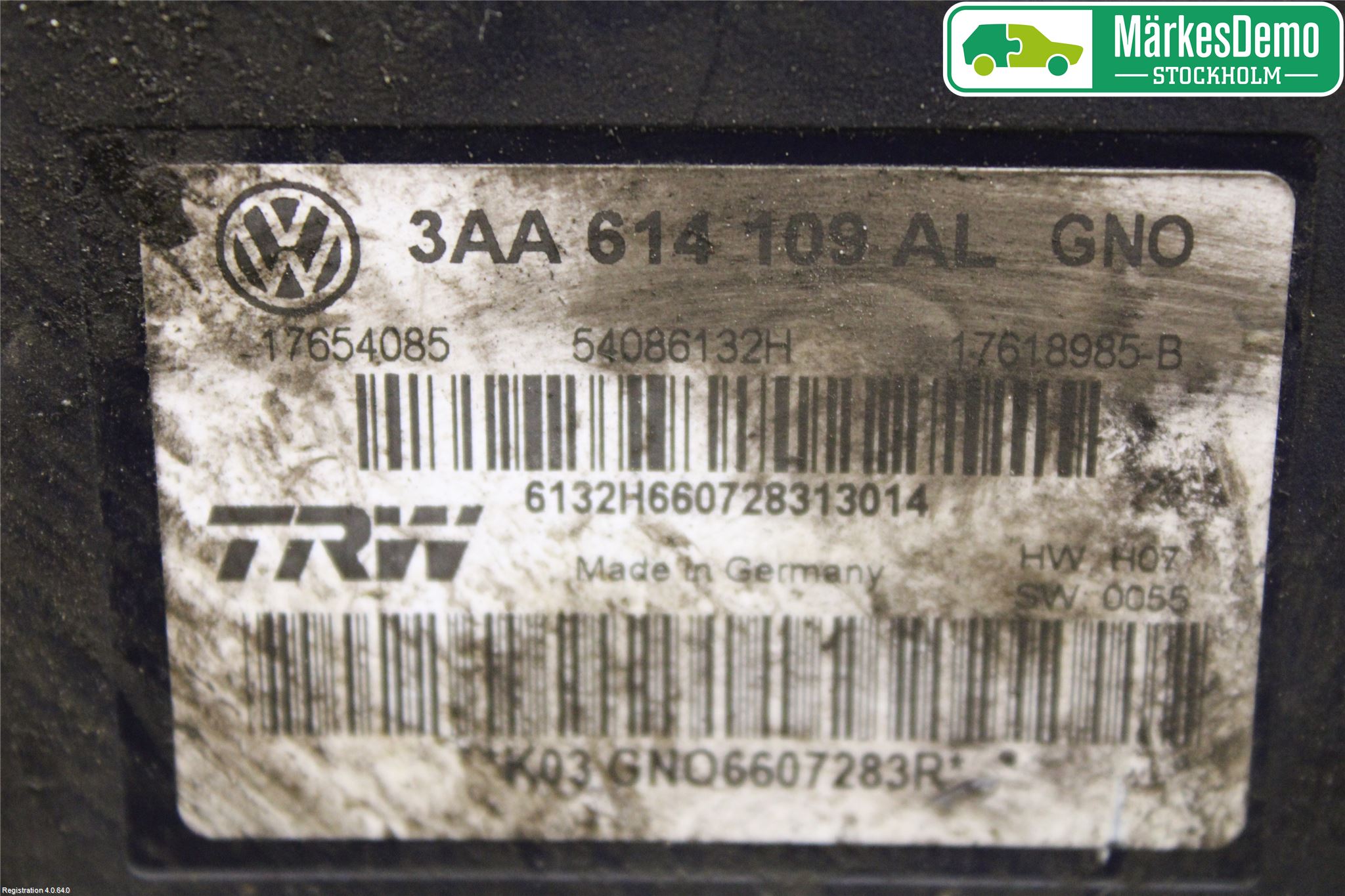 Volkswagen VW PASSAT 11-14 Abs Hydraulikkaggregat