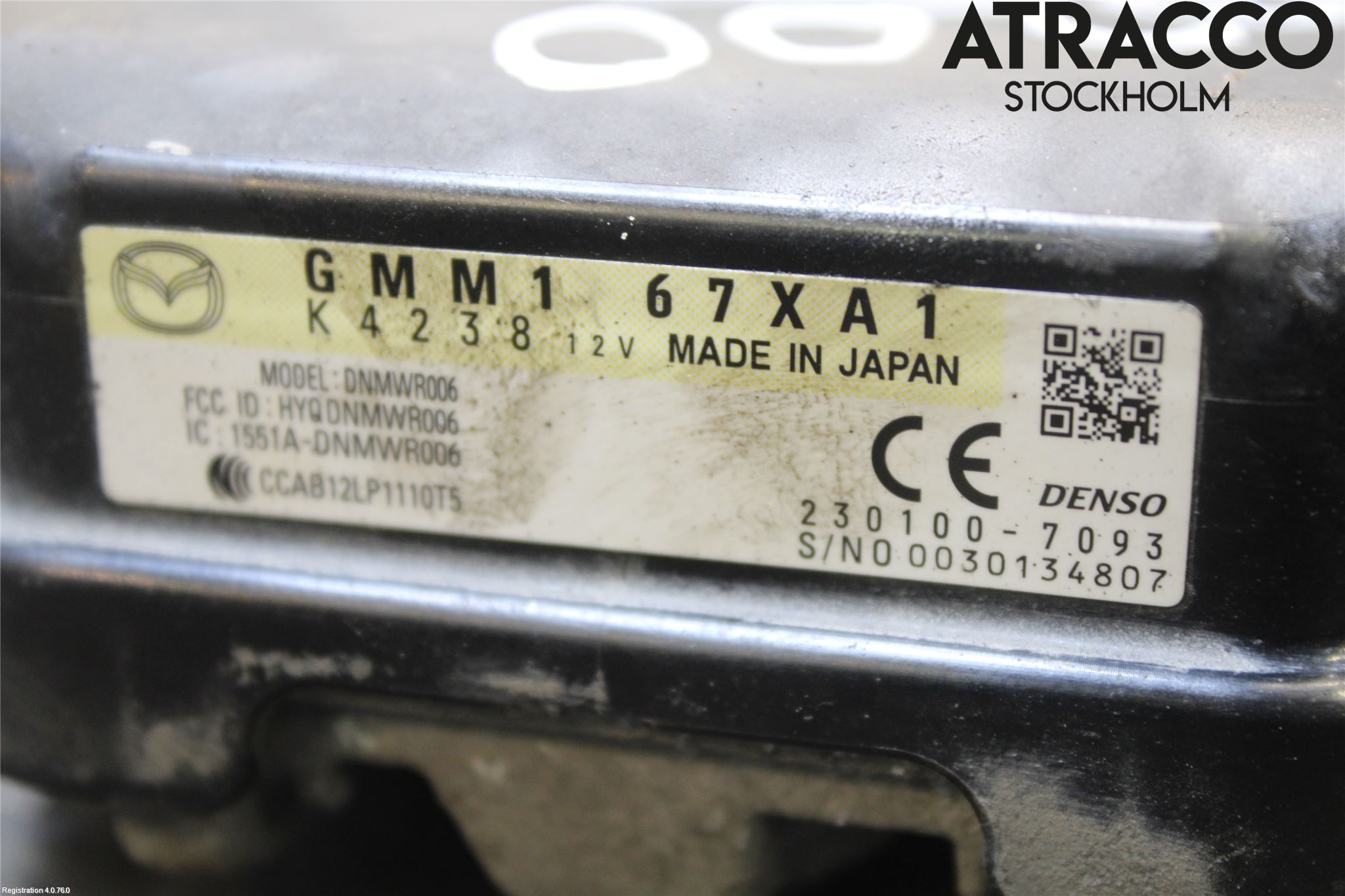 Mazda CX-3 Sensor Fartsbegrensning
