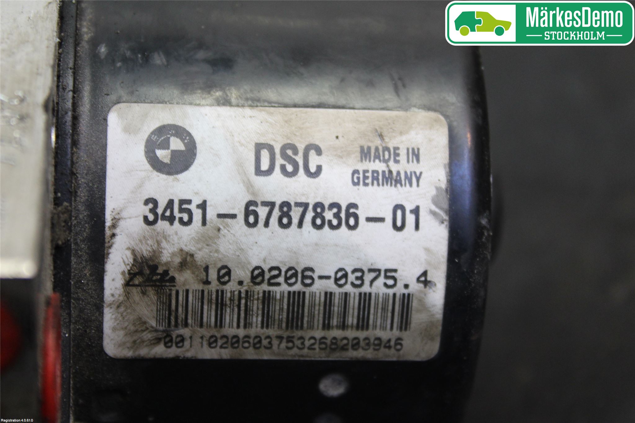 BMW 3 E90/91 SED/TOU 05-12 Abs Hydraulikkaggregat