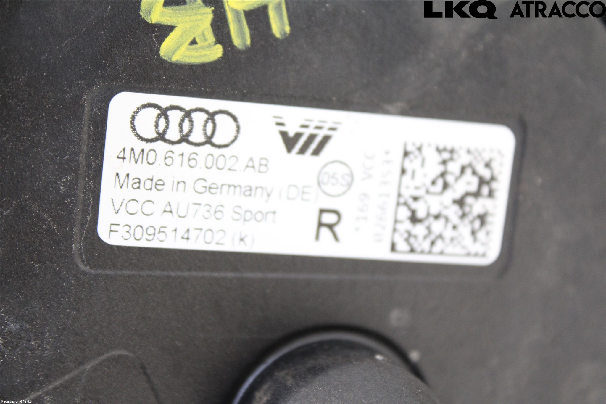 Audi Q7/SQ7 Nivåreg Belg - Luftpute