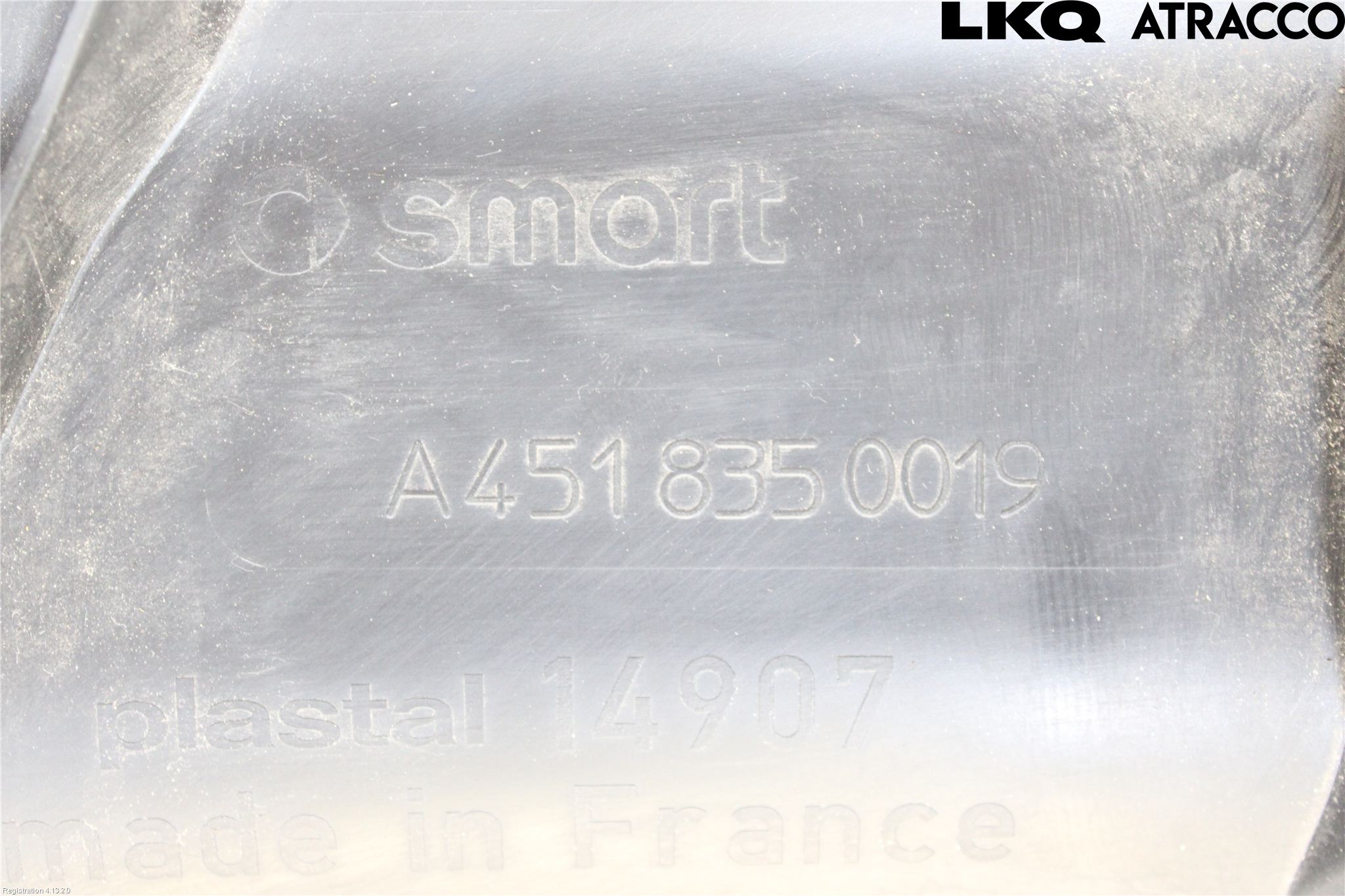 Smart FORTWO I 99-07 Visker Deksel-Grill-Under Frr