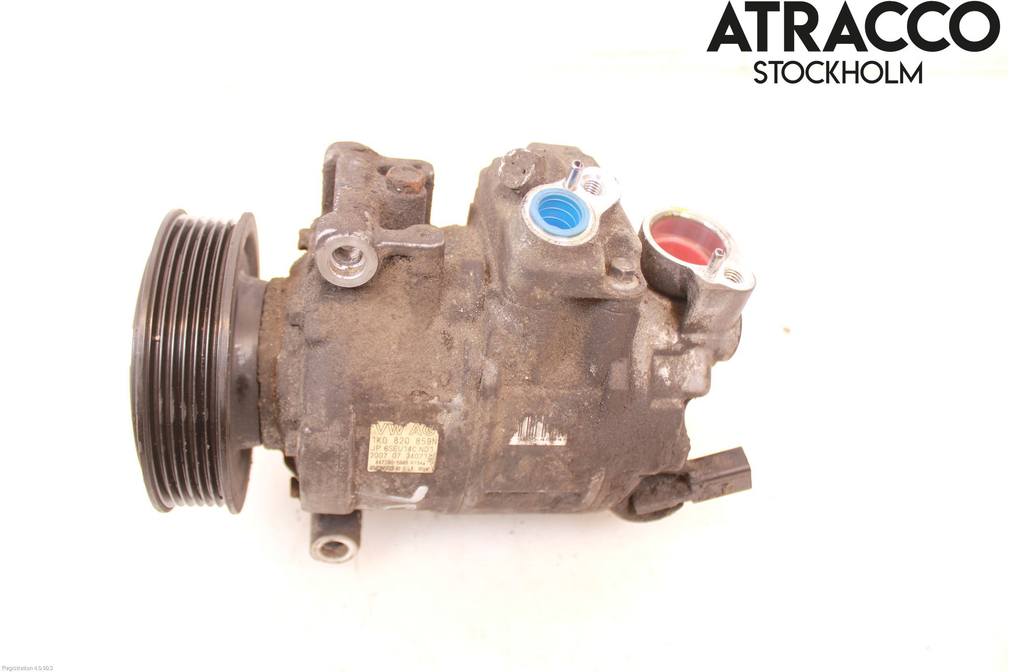 Volkswagen VW GOLF V 04-09 Varme Ac Kompressor