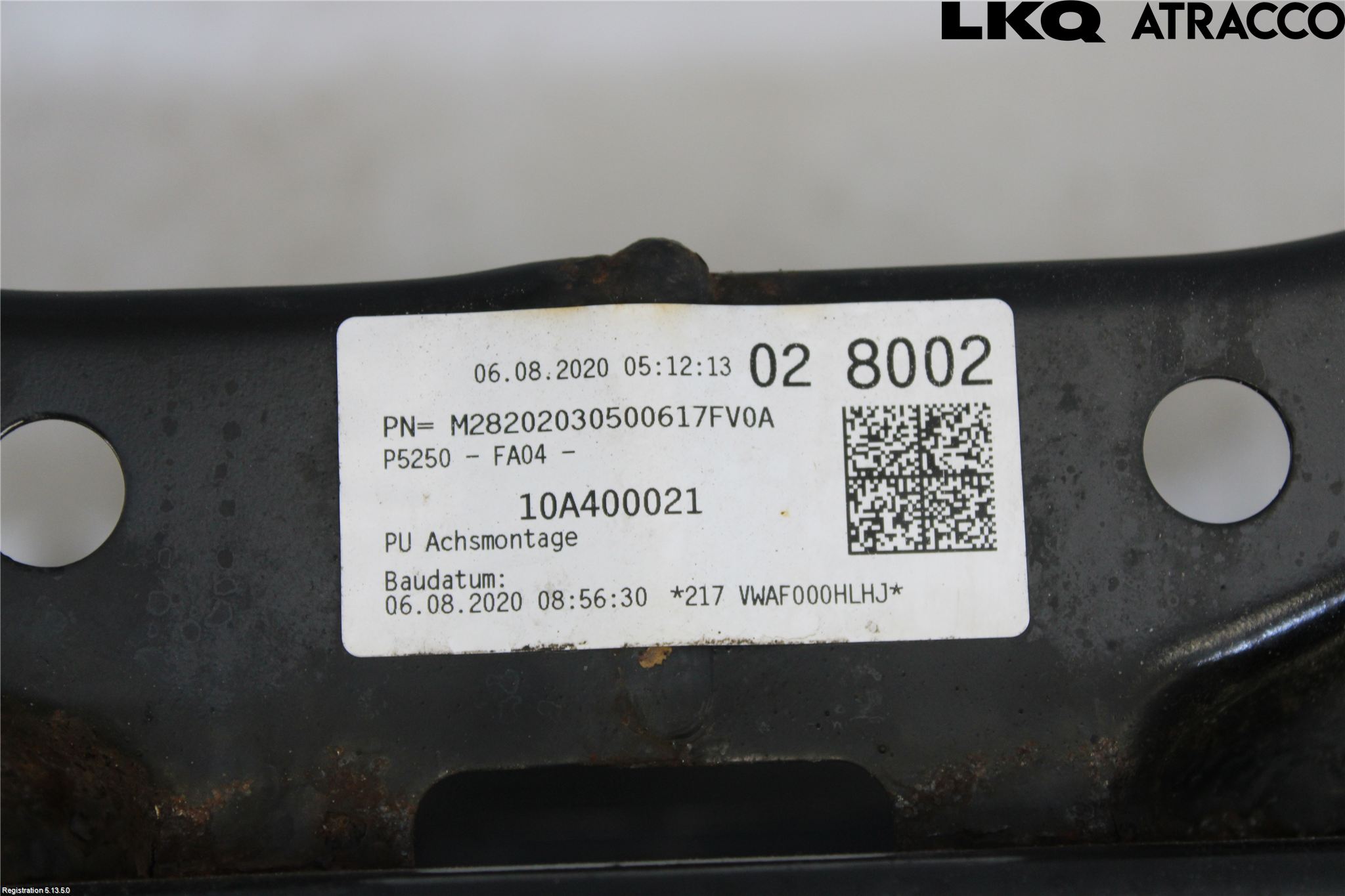 Volkswagen VW ID.3 21- Forstillingsbjelke(Tvergående)