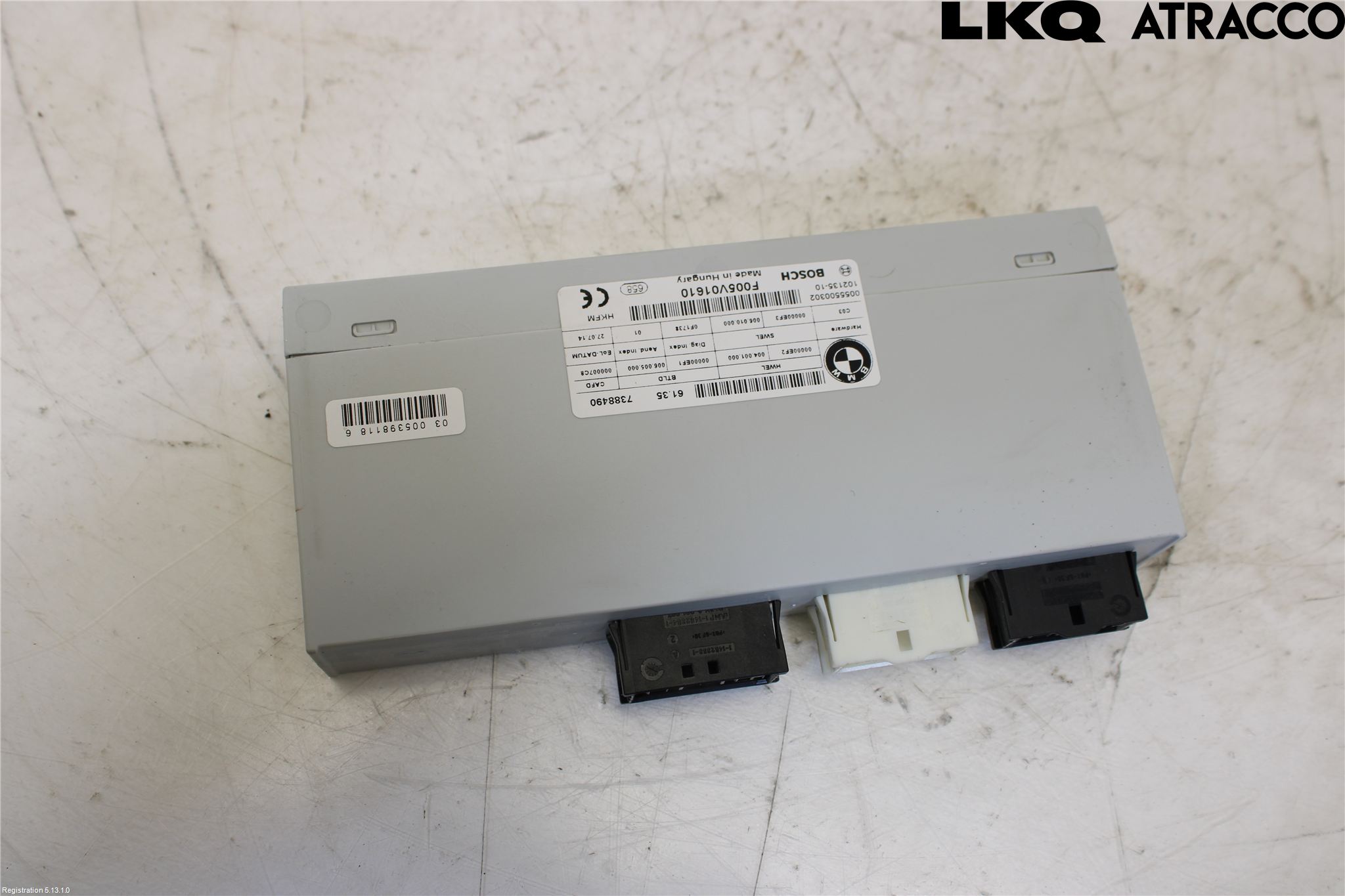 BMW 3 F30/F31/F80 12-19 Styreenhet Bakluke