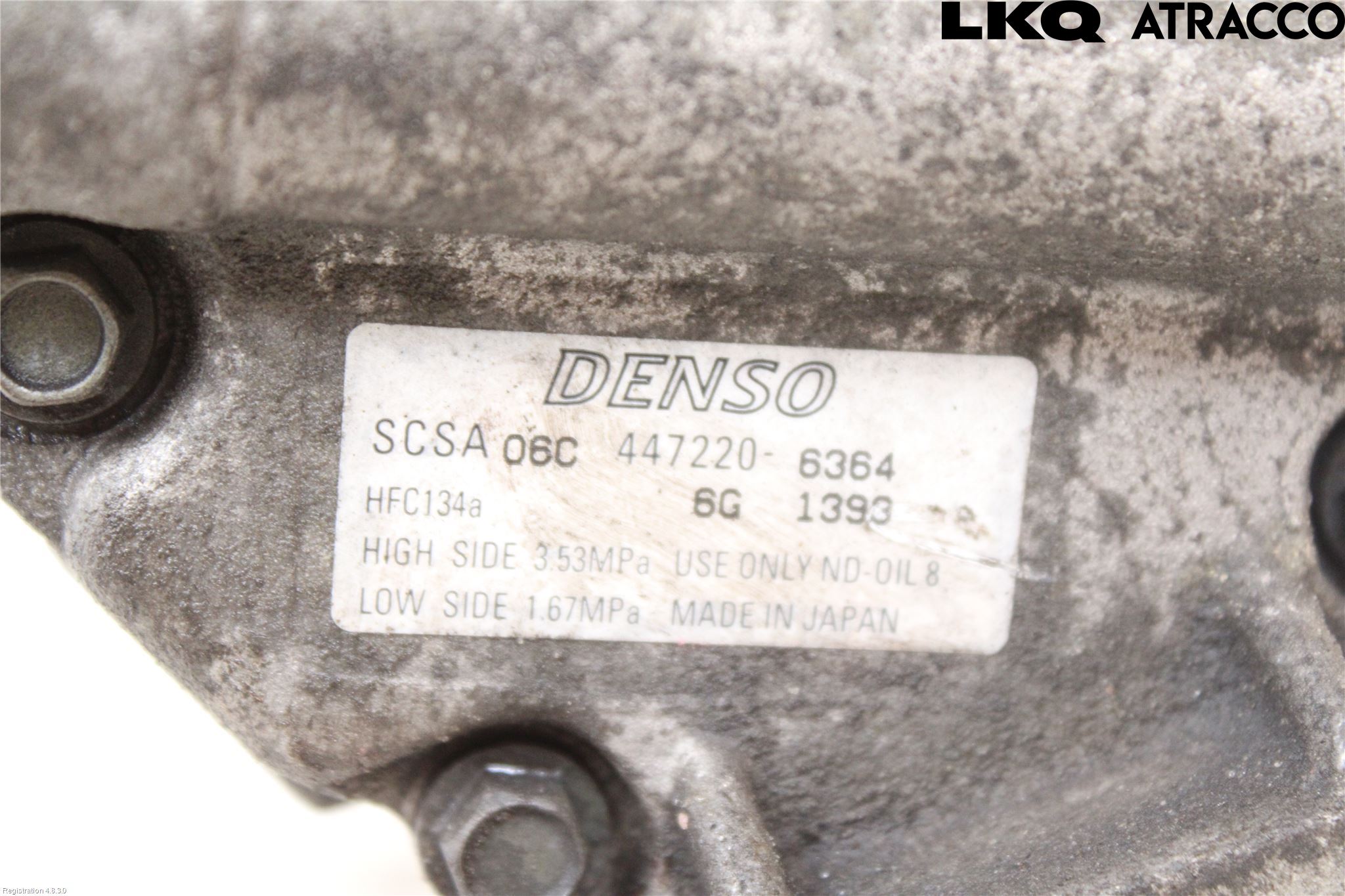 Toyota COROLLA 02-07 Varme Ac Kompressor