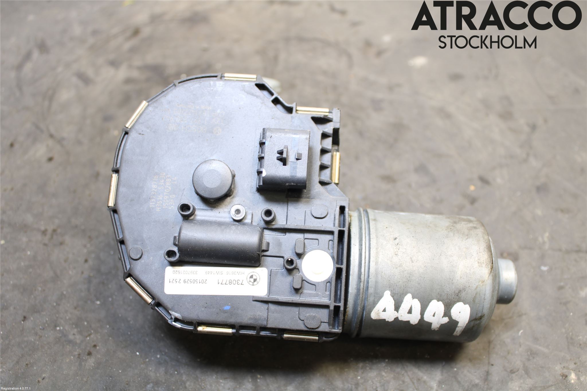 BMW 5 F10/F11/F18 09-17 Viskermotor Frontrute