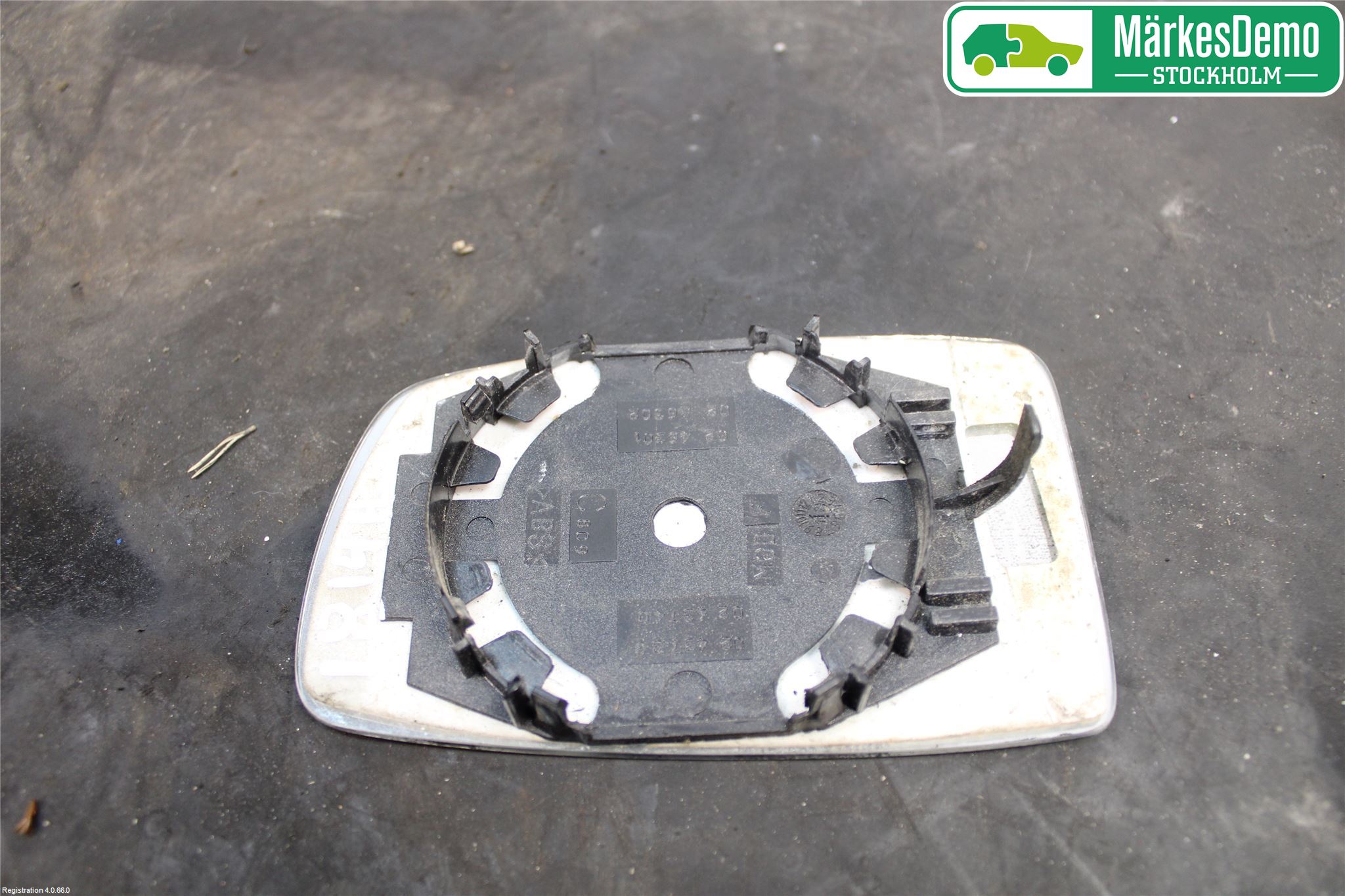 Fiat PANDA 04-11 Speil Glass H