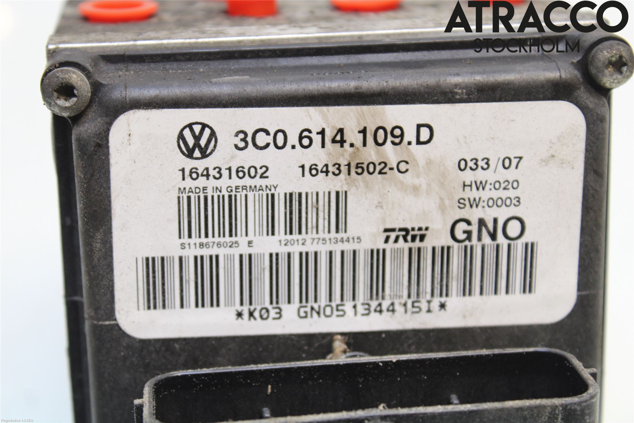 Volkswagen VW PASSAT 05-11 Abs Hydraulikkaggregat