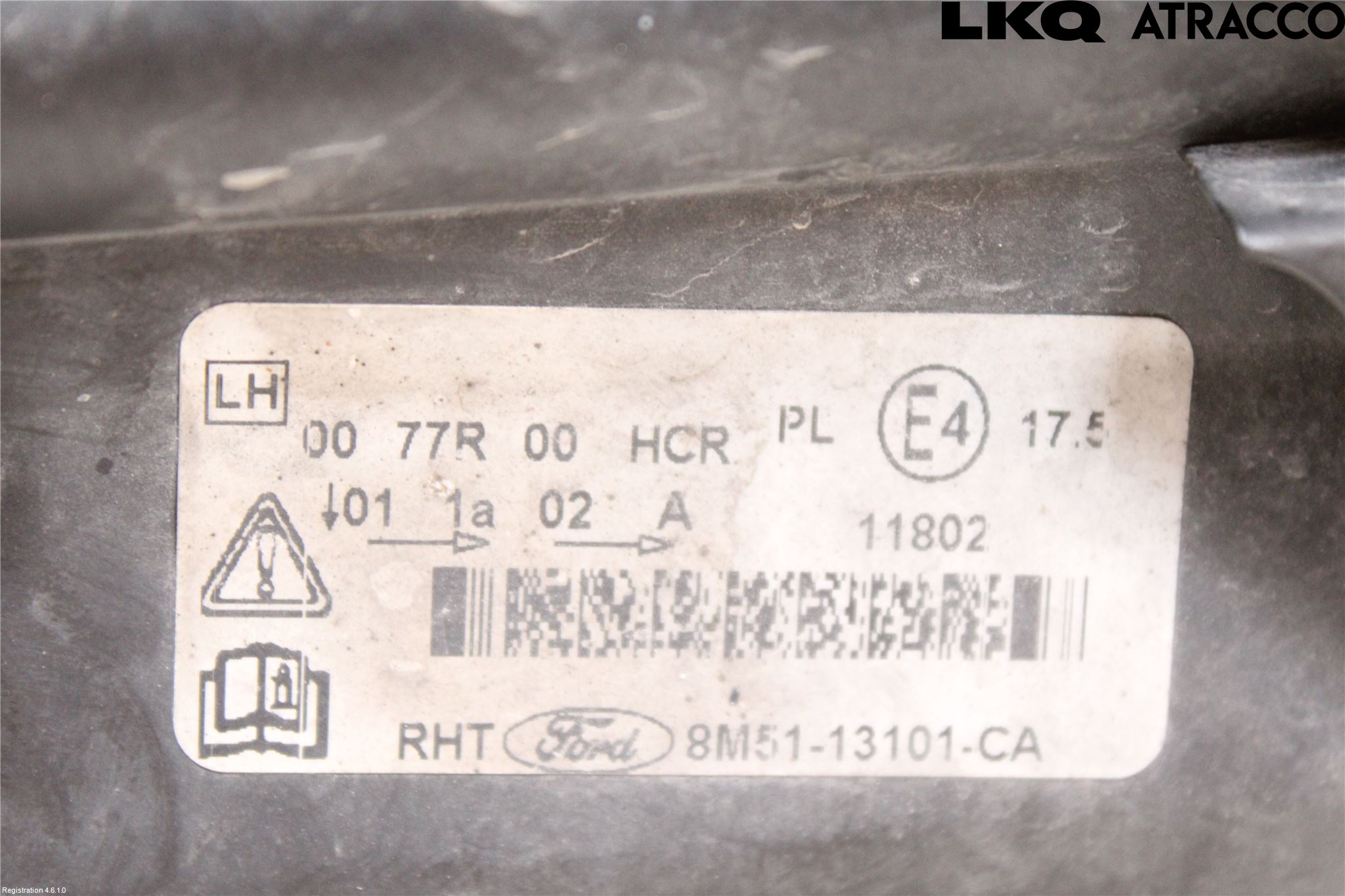 Ford FOCUS 08-11 Frontlykt Venstre