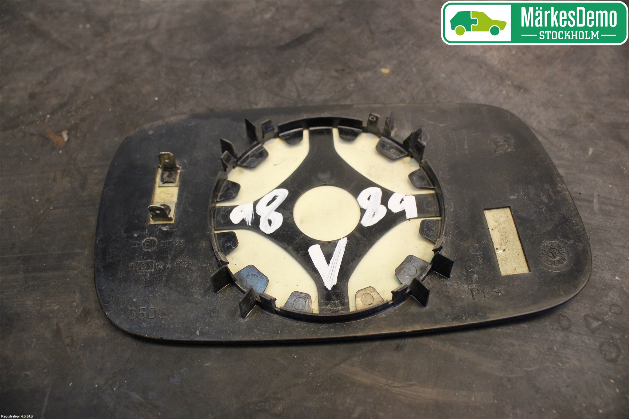 Saab 900      94-98 Speil Glass V