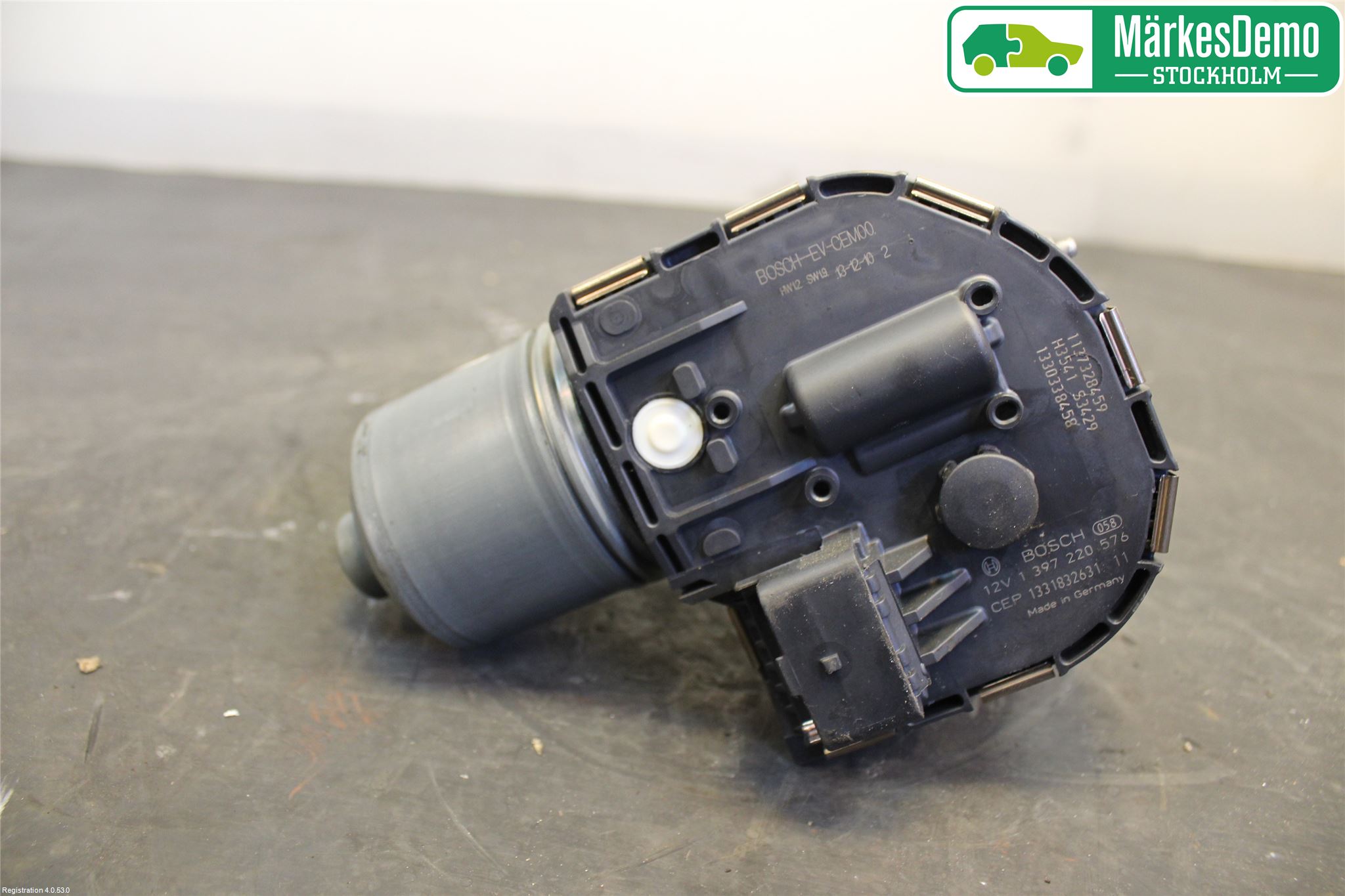Peugeot 3008 09-16 Viskermotor Frontrute