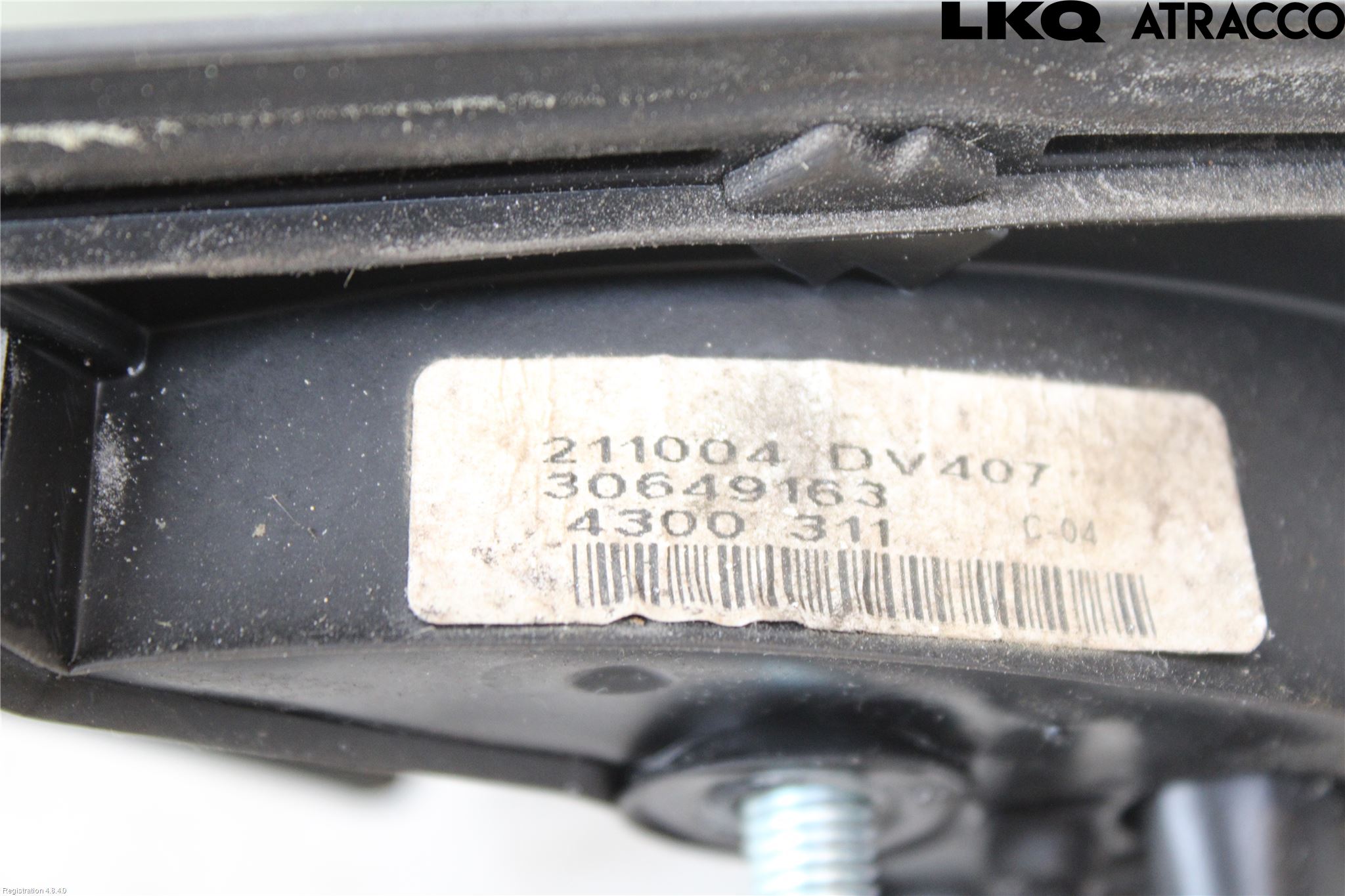 Volvo S60 05-10 Speil V M-El Justering