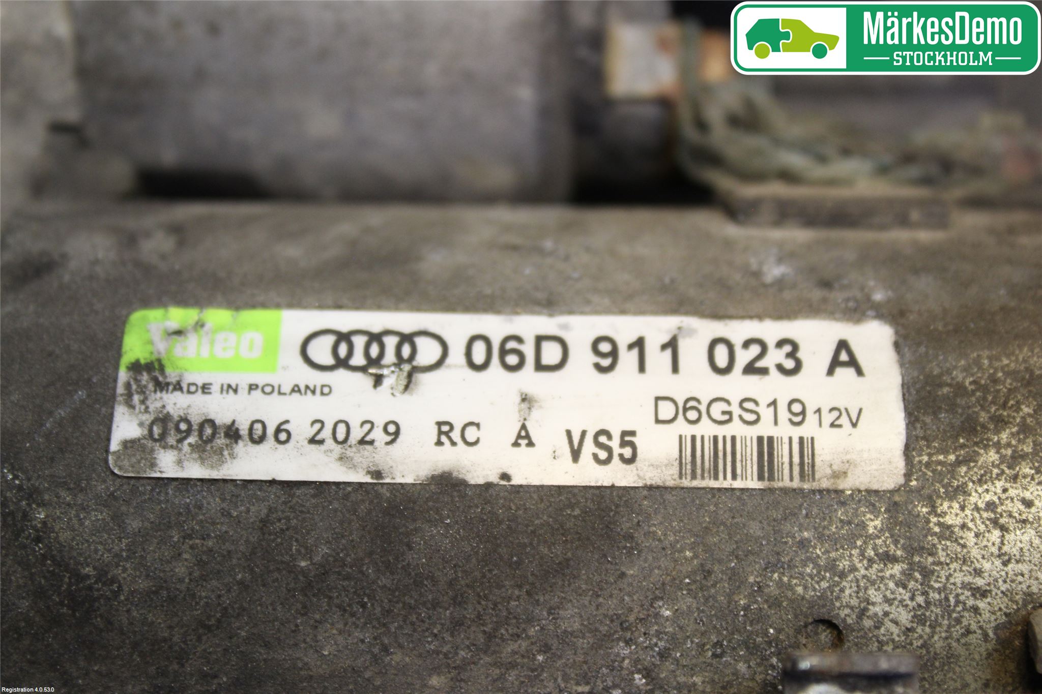 Audi A6/S6     05-11 Startmotor