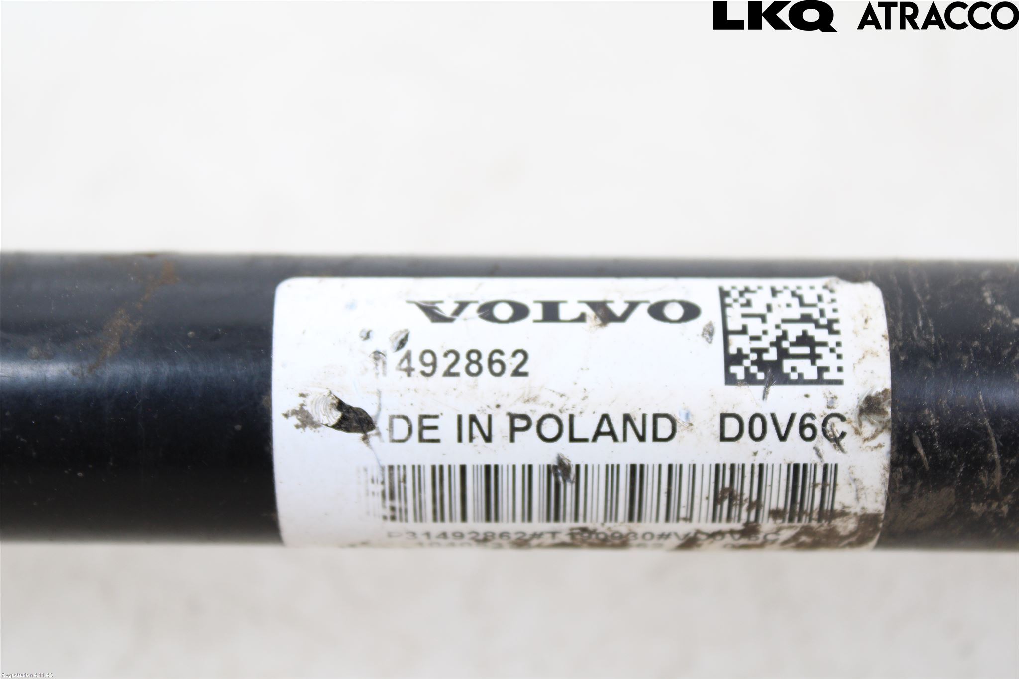 Volvo V60 19- Drivaksel Bak Kompl Venstre