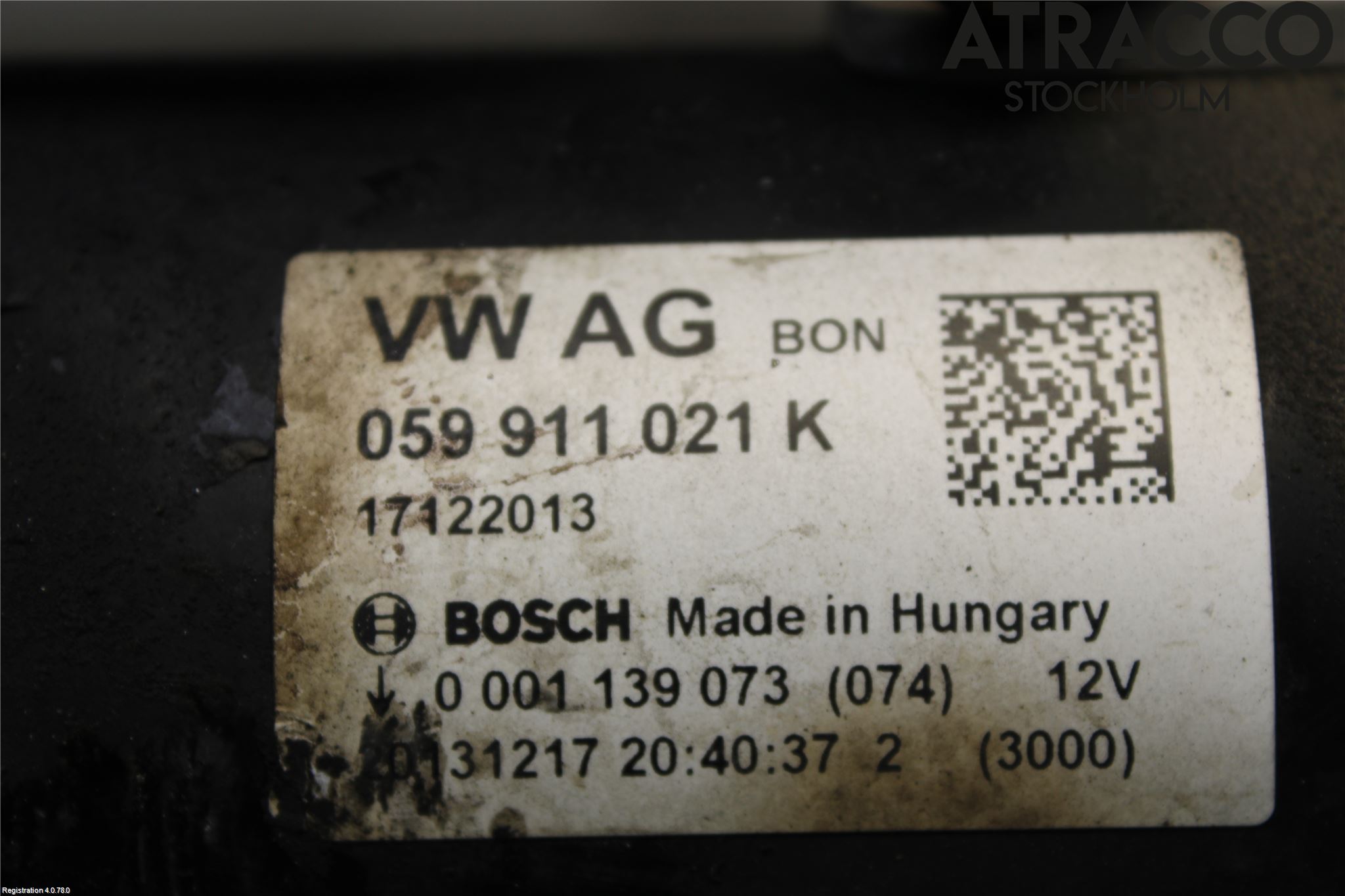 Audi Q5 09-16 Startmotor Diesel