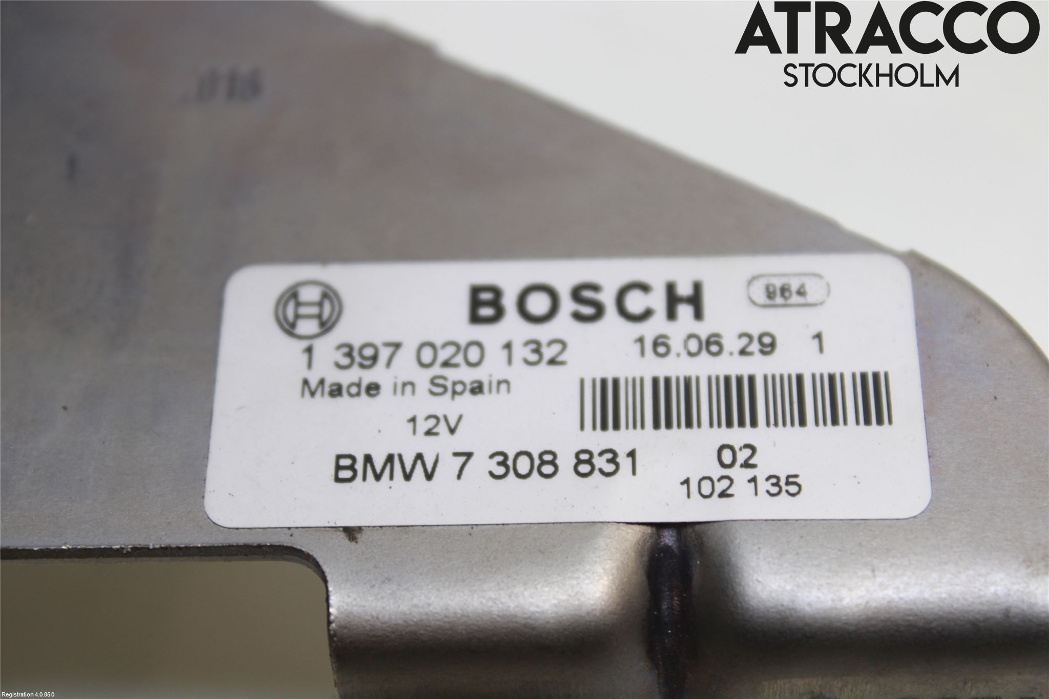 BMW 5 F10/F11/F18 09-17 Bakluke-Lokk Låsekasse