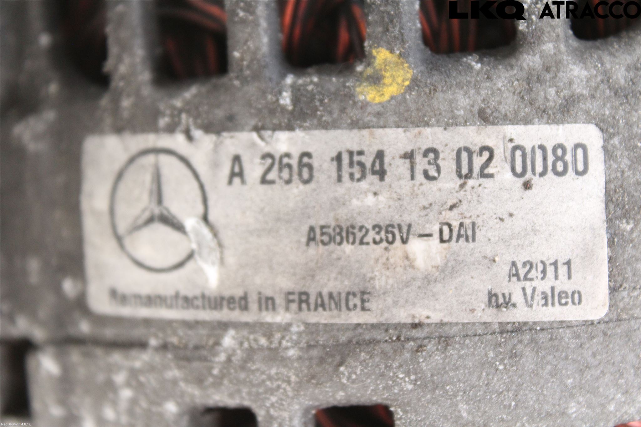 Mercedes-Benz MB B-KLASS (W245) 05-12 Dynamo