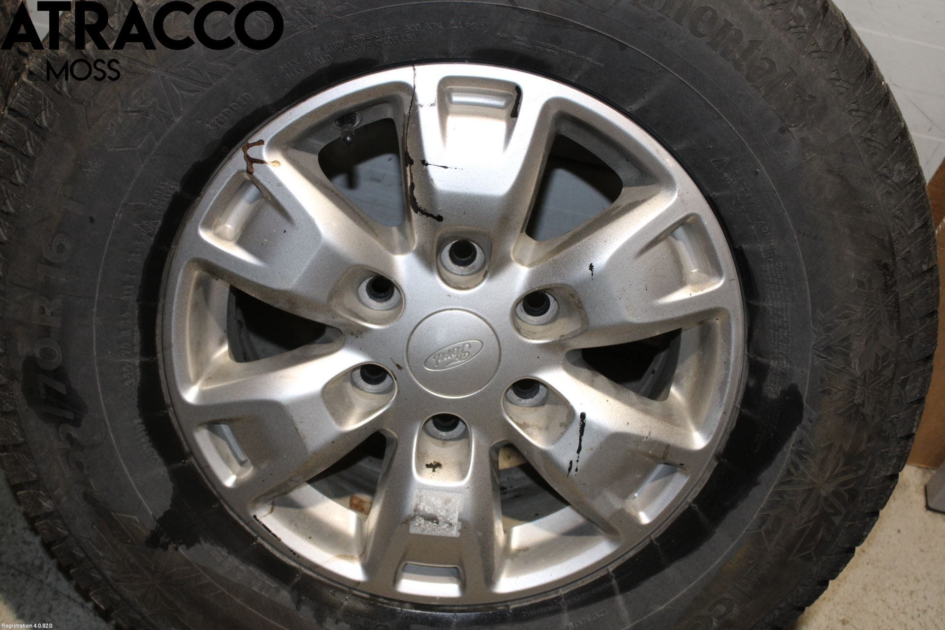 Ford RANGER EU 12-23 Dekk Vinter Med Felg