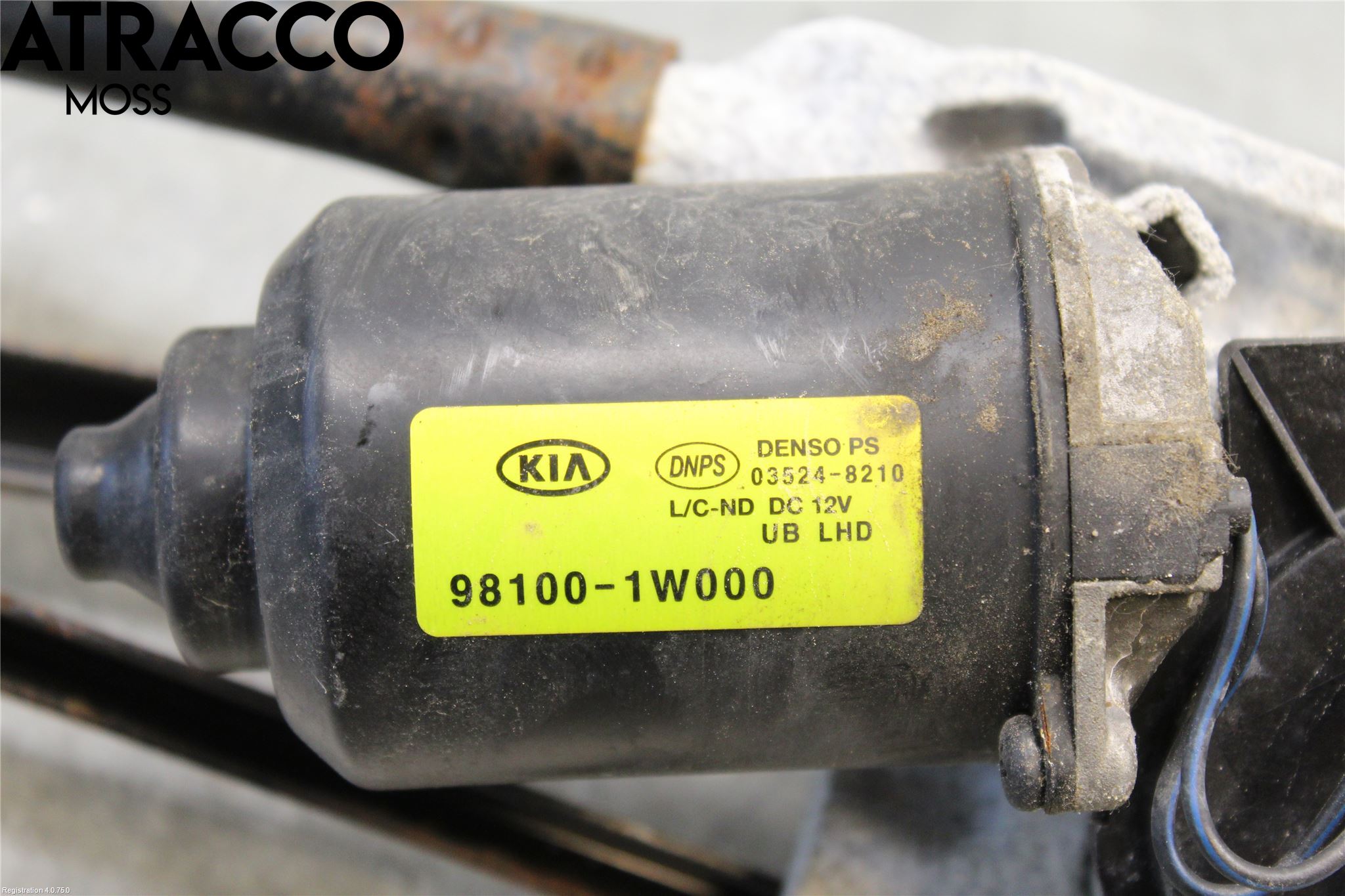 Kia RIO 12-16 Viskermotor Frontrute