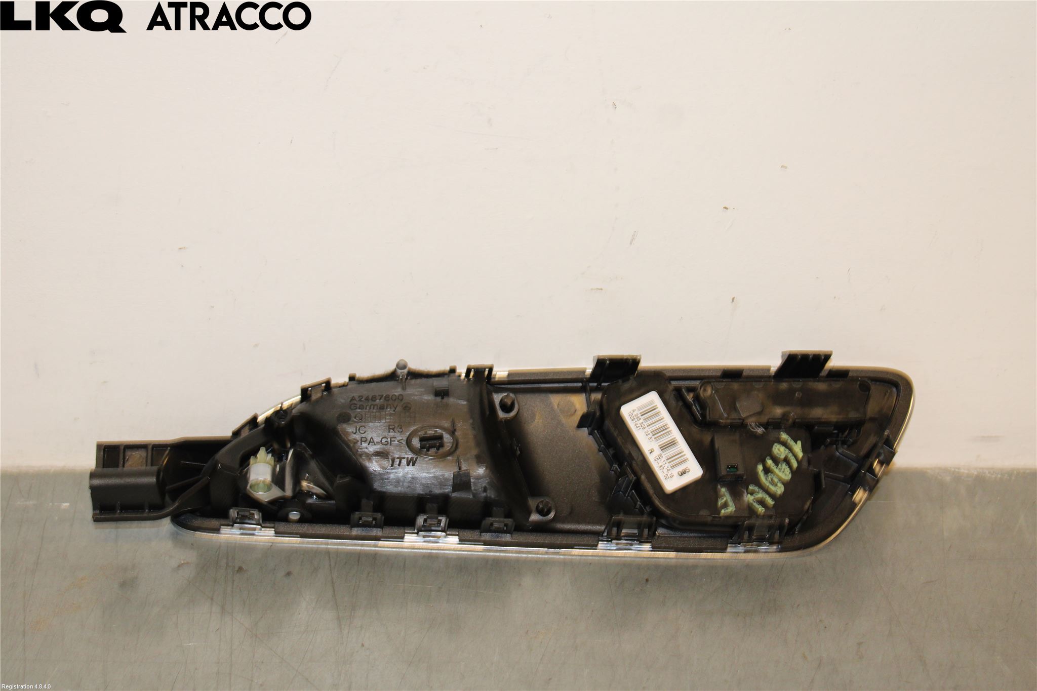 Mercedes-Benz MB A-KLASS (W176) 13-18 Innr Dørhandtak H Indre