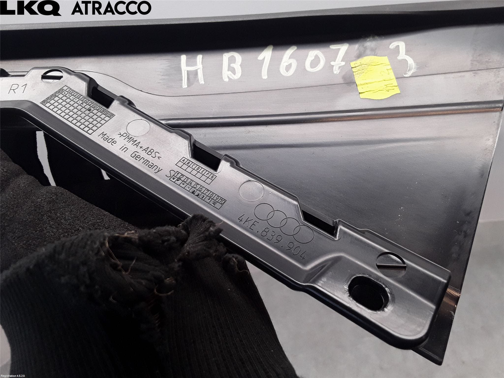 Audi E-TRON, S GE 19- Innr Dekor Instrbord