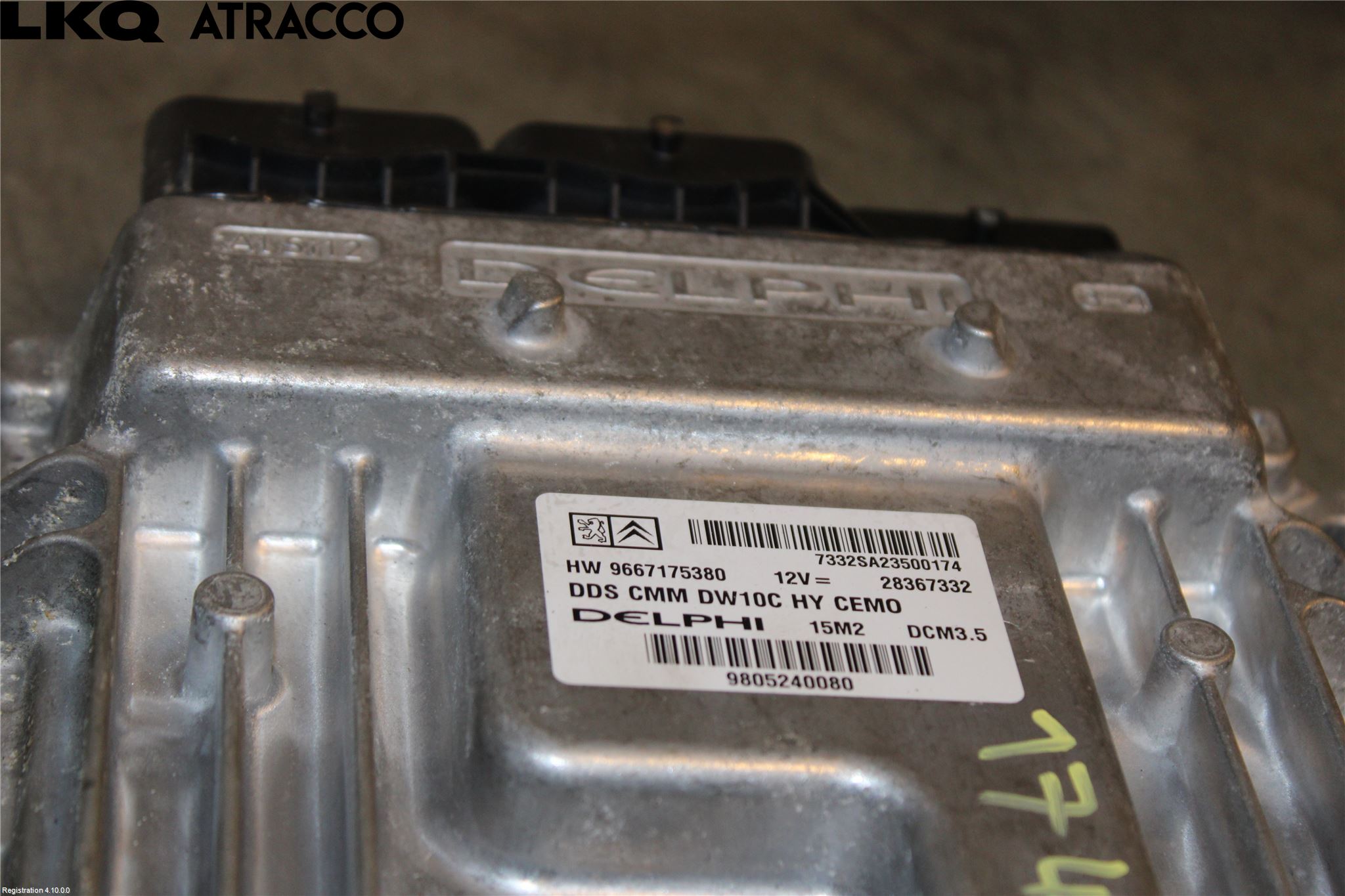 Peugeot 508 11-18 Styreenhet Innsprøytning