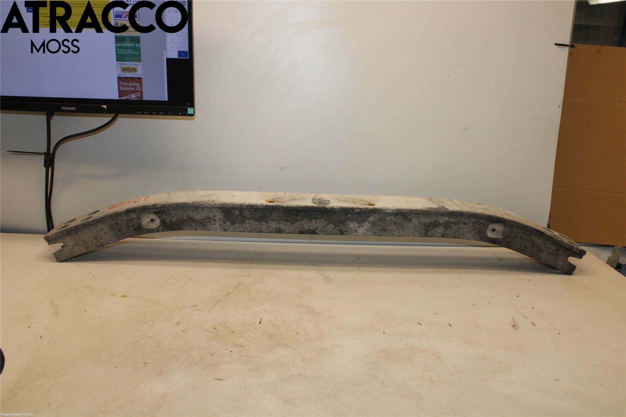 Toyota COROLLA VERSO 04-07 Støtfanger Foran Bjelke