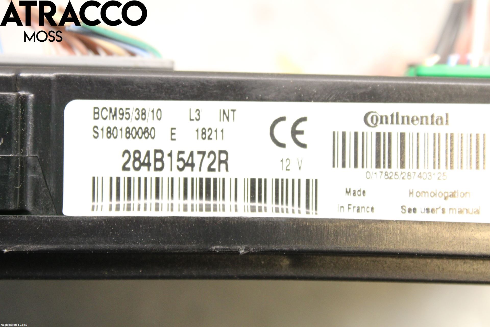 Renault ZOE/E-TECH 13- Styreenhet Øvrig