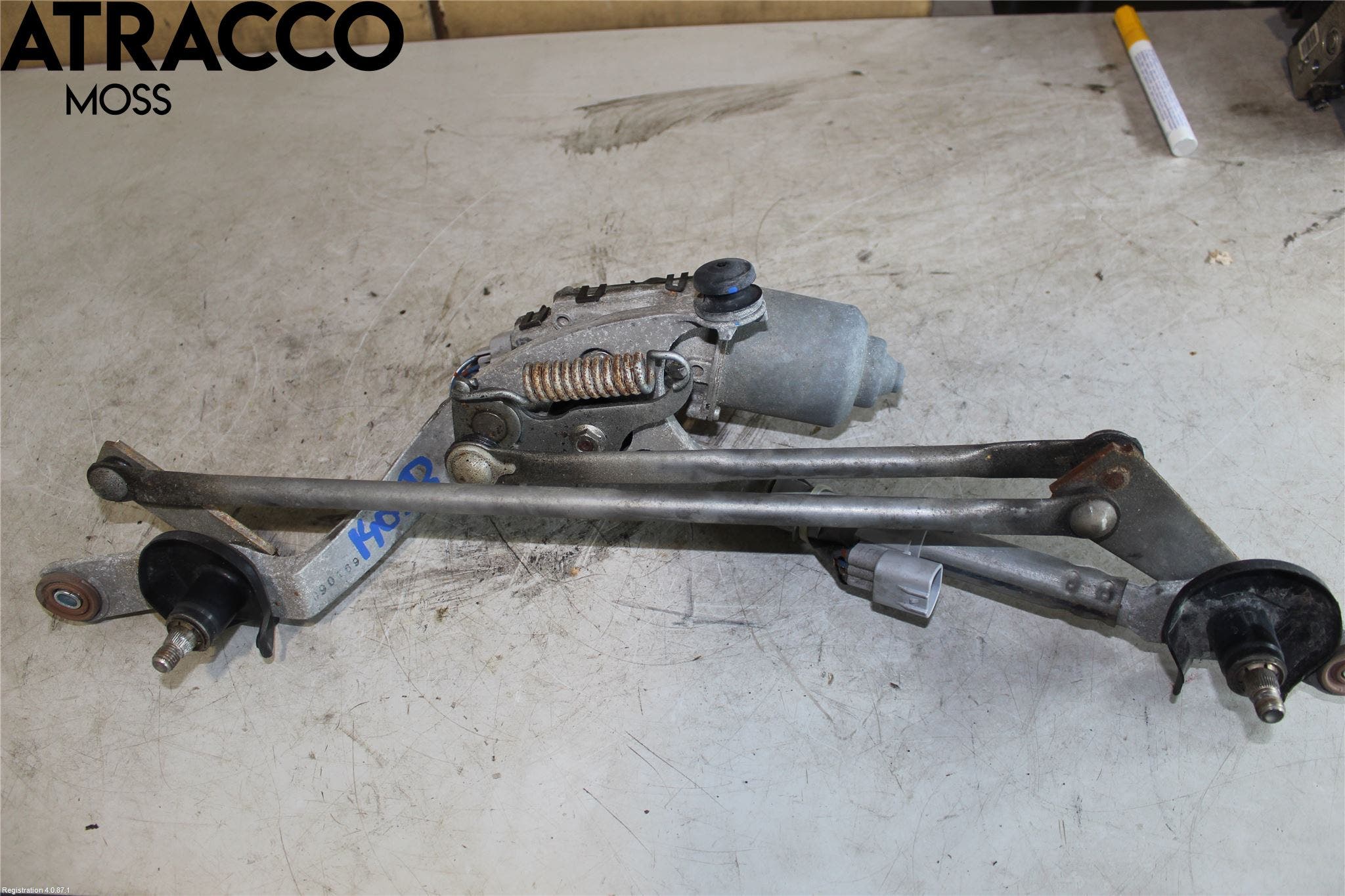 Toyota AURIS 10-12 Viskermotor Frontrute