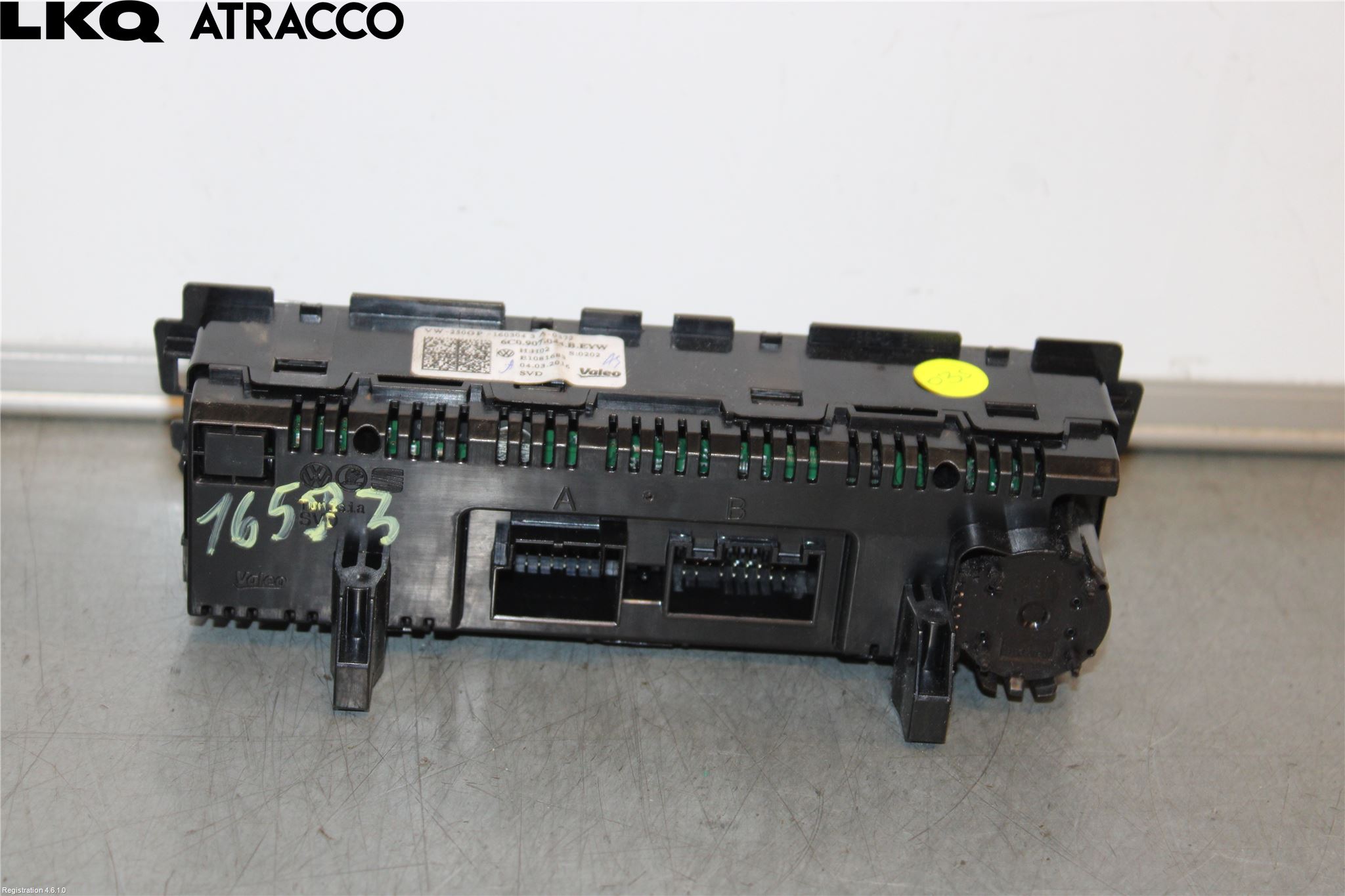 Volkswagen VW POLO 10-17 Varme Ac Betjening-Display