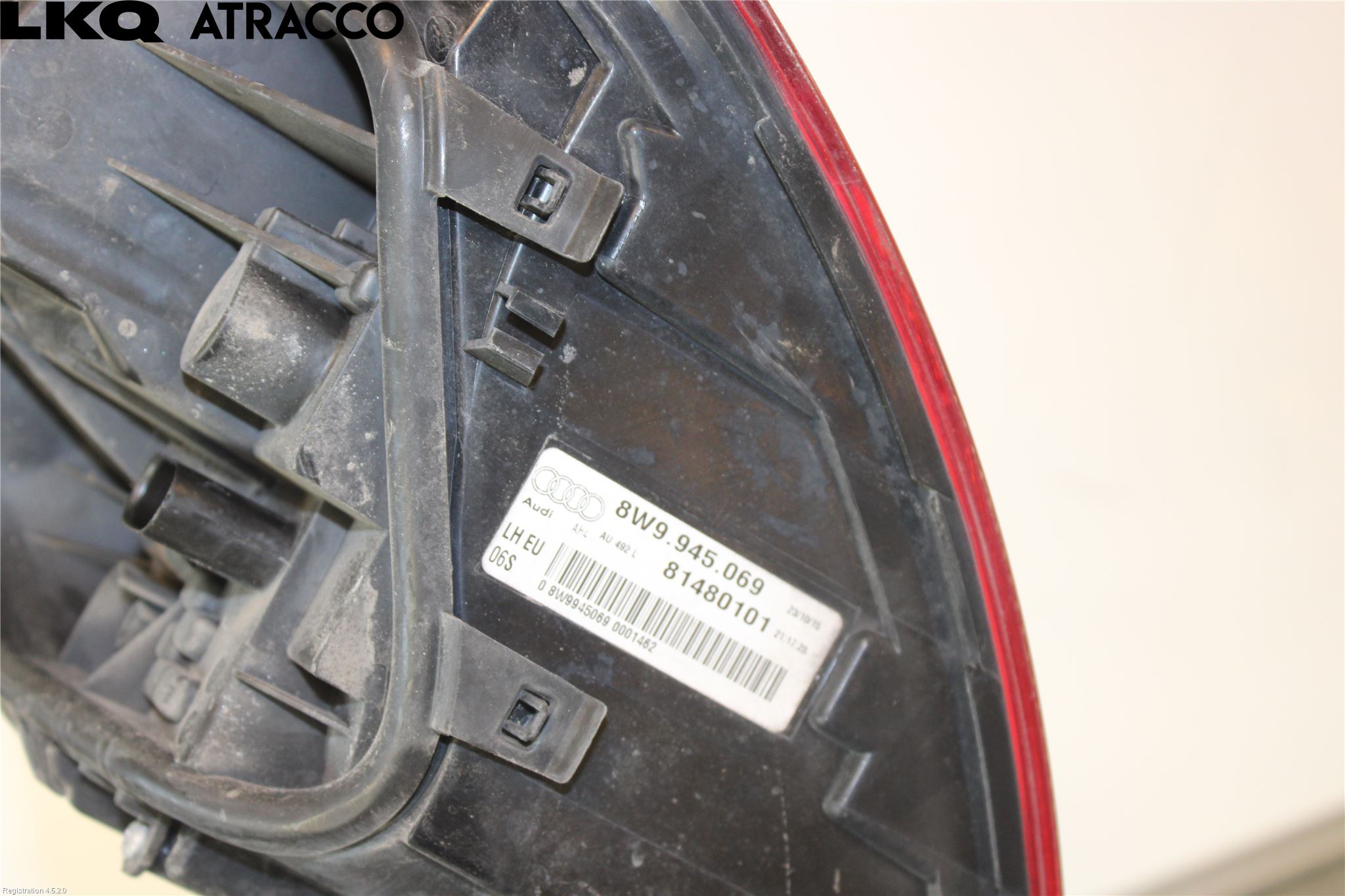 Audi A4/S4 B9 16-19 Baklykt Venstre