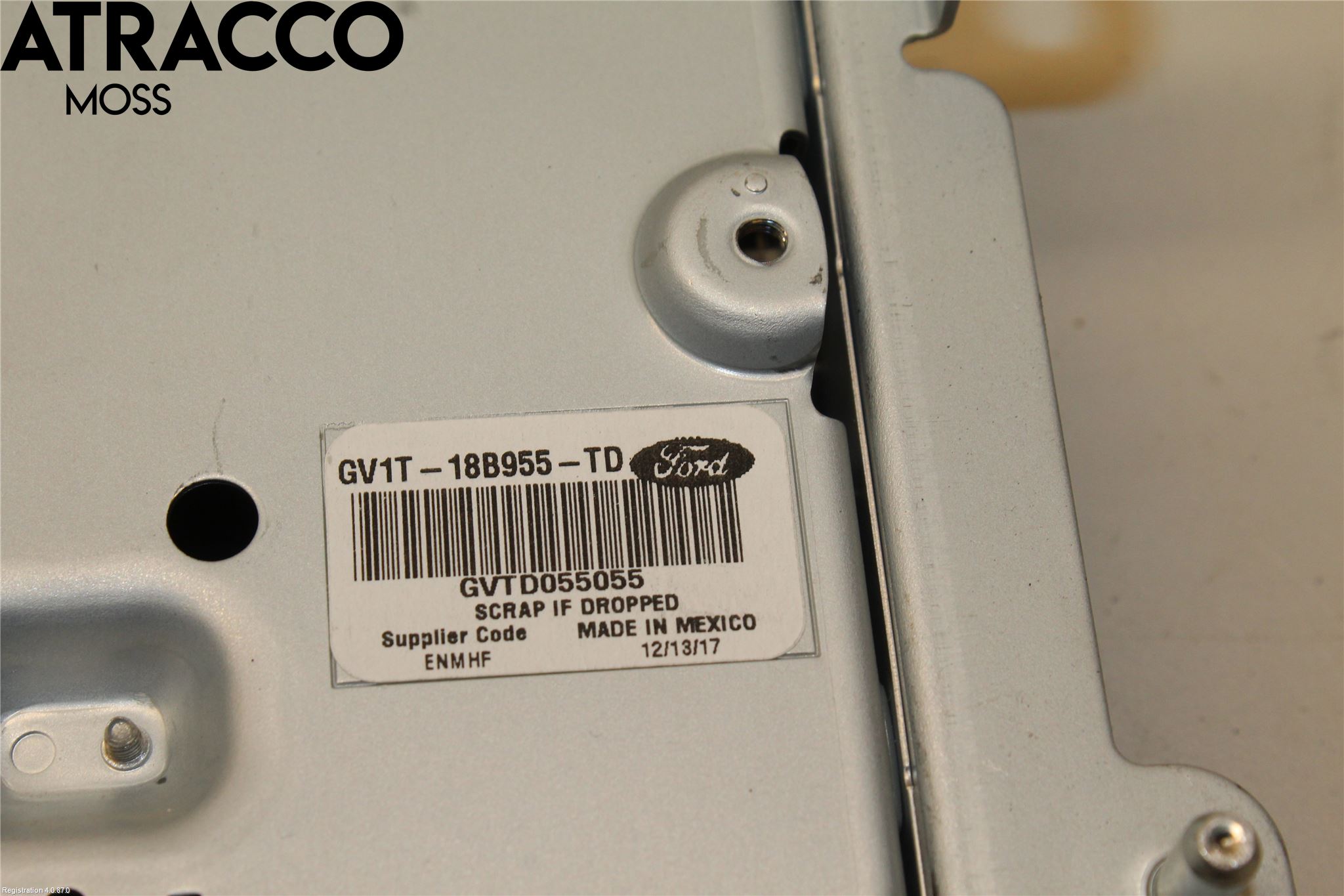 Ford TRANSIT SKÅP/BUSS 14-22 Multifunktionsdisplay