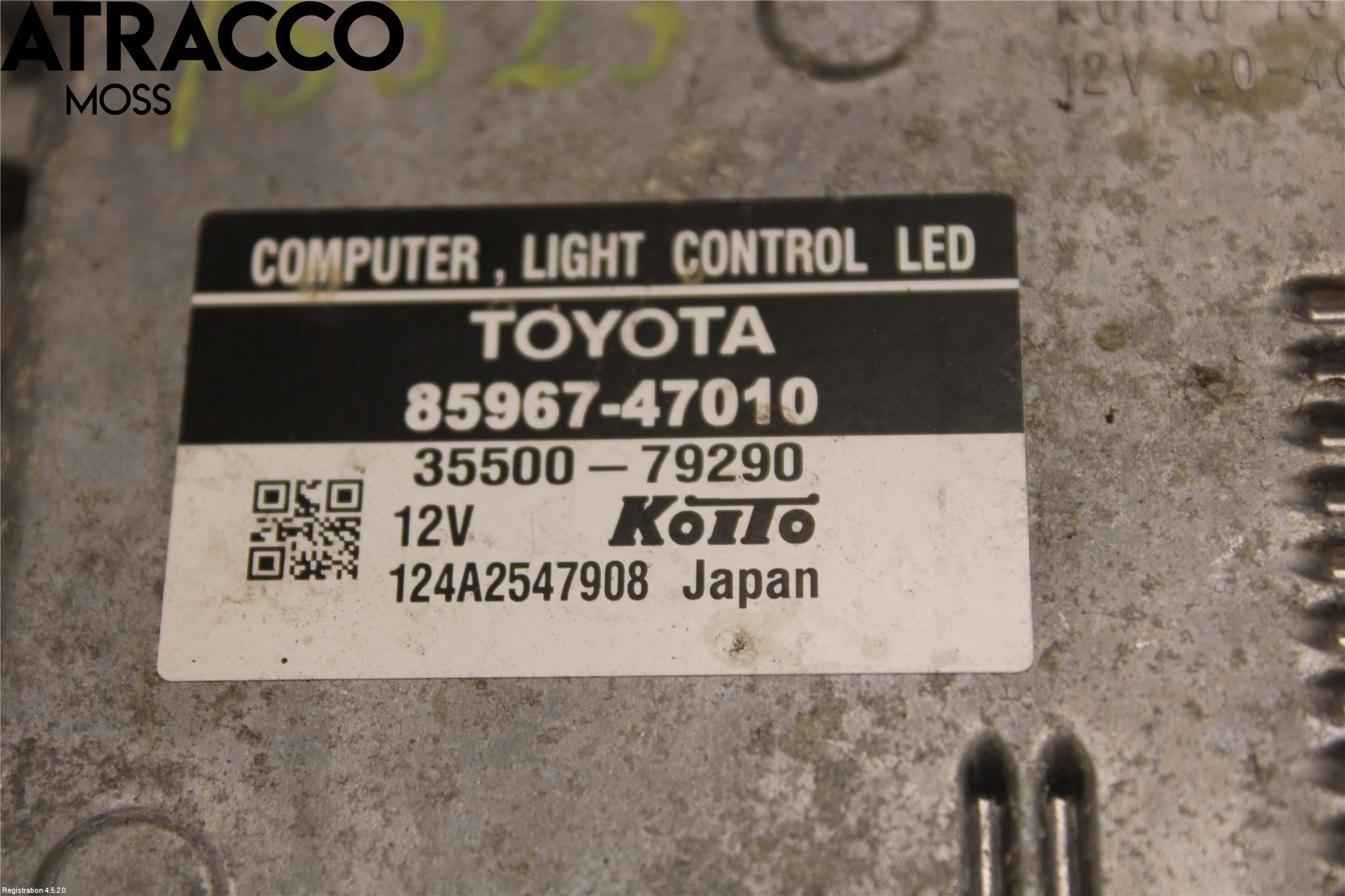 Toyota PRIUS ZVW30 09-20 Styreenhet Xenon