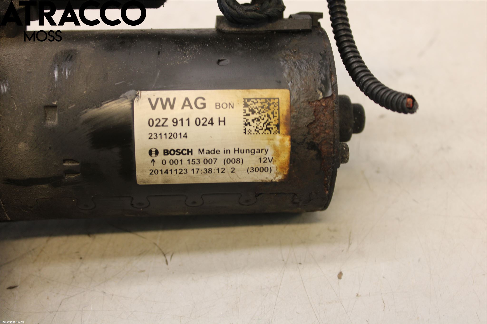 Volkswagen VW CADDY 11-15 Startmotor Diesel