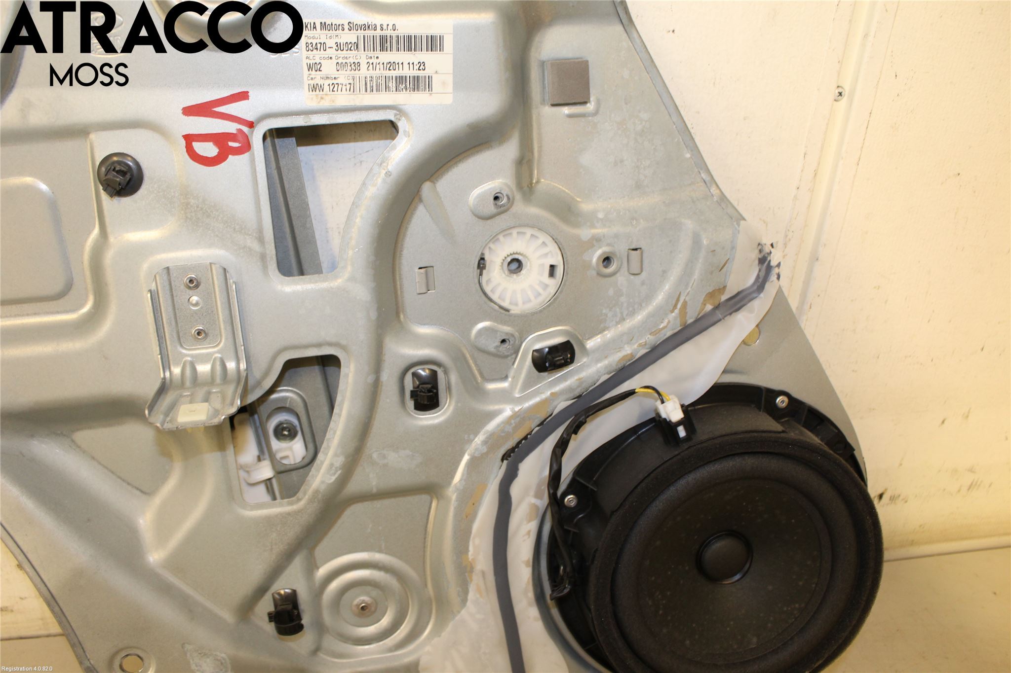 Kia SPORTAGE (SL) 11-15 Vindusheis