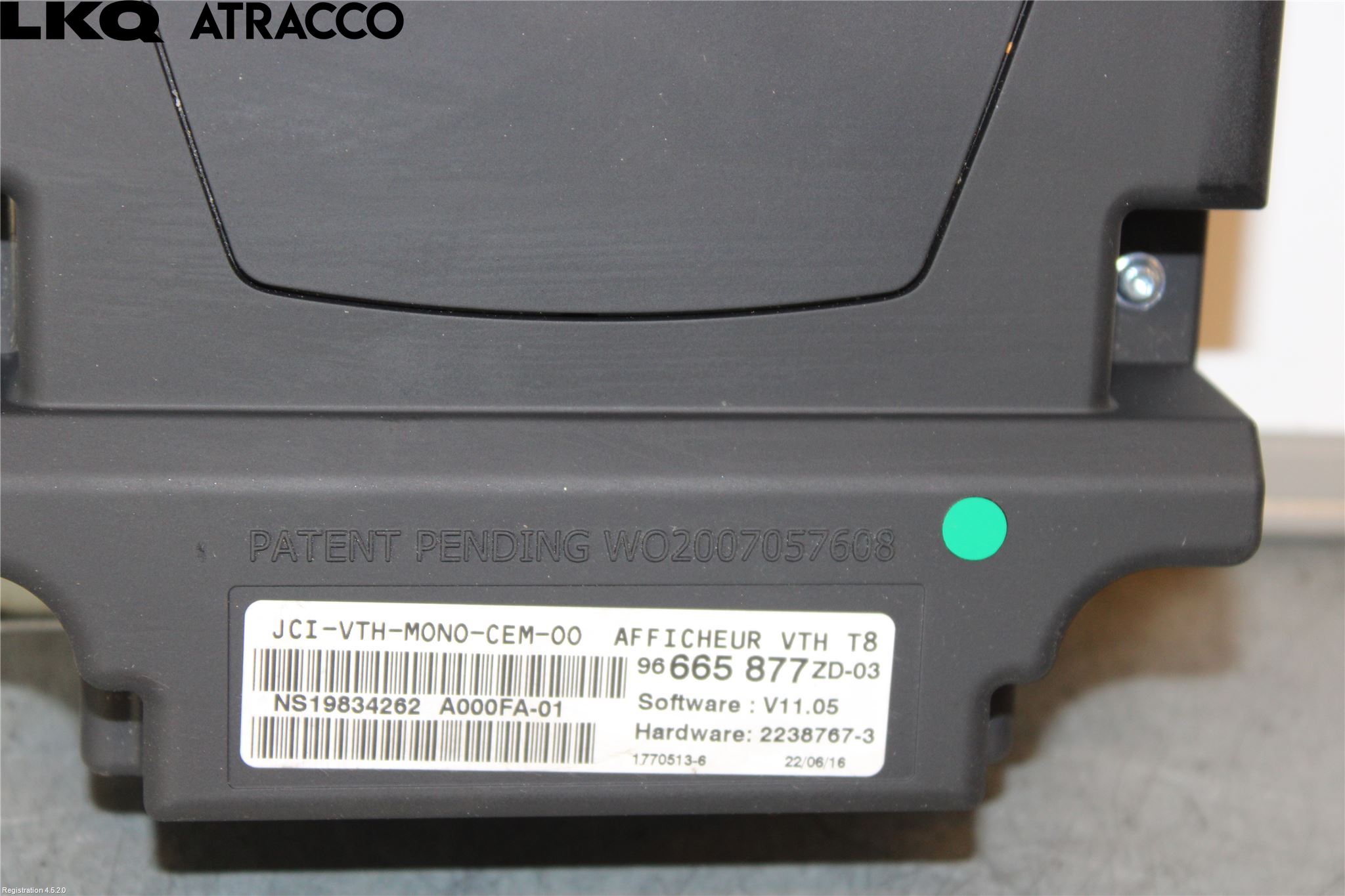 Peugeot 3008 09-16 Kjørecomputer