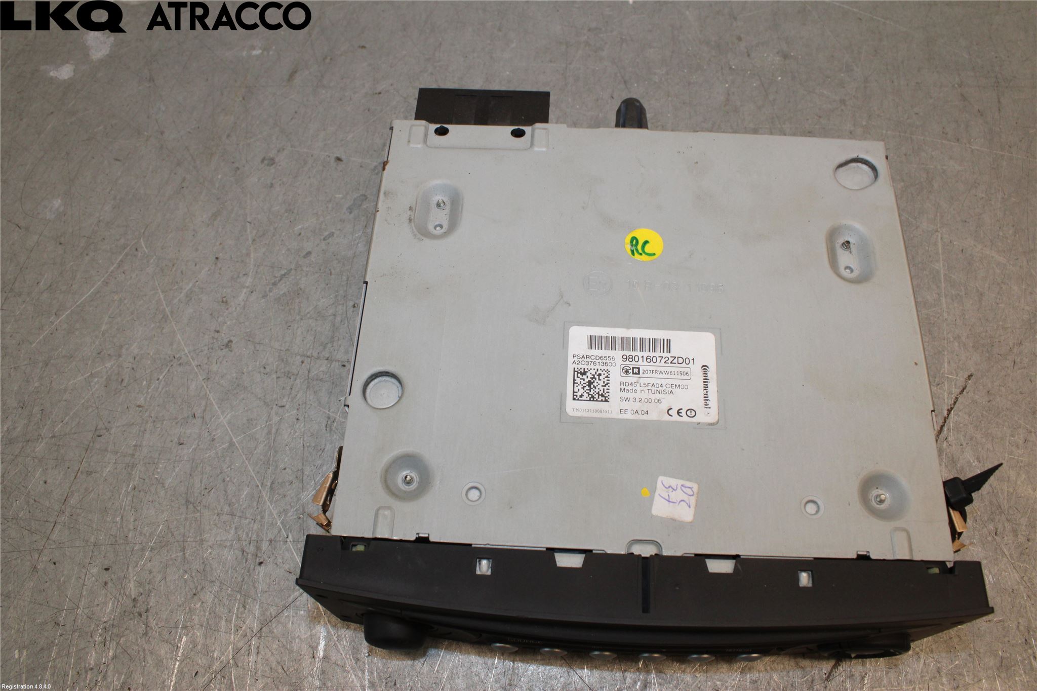 Citroen C5 08-17 Stereo Radio Med Cd