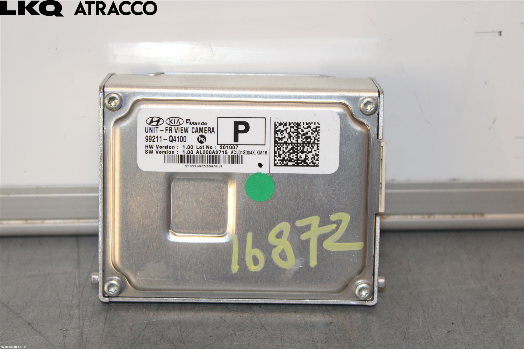 Kia NIRO (DE) 17-22 Parkeringshjelp Kamera