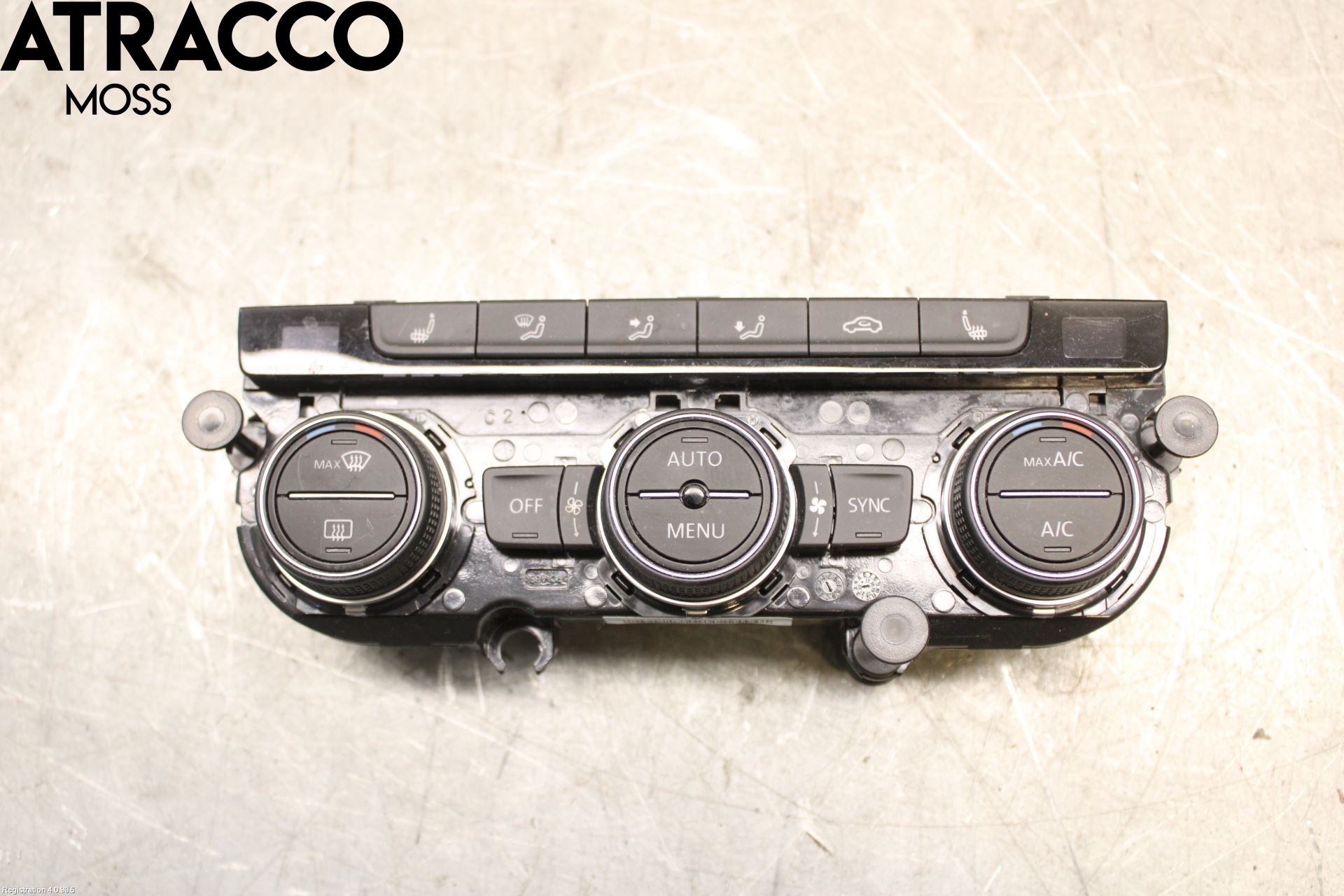 Volkswagen VW GOLF / E-GOLF VII 13-20 Varme Ac Betjening-Display