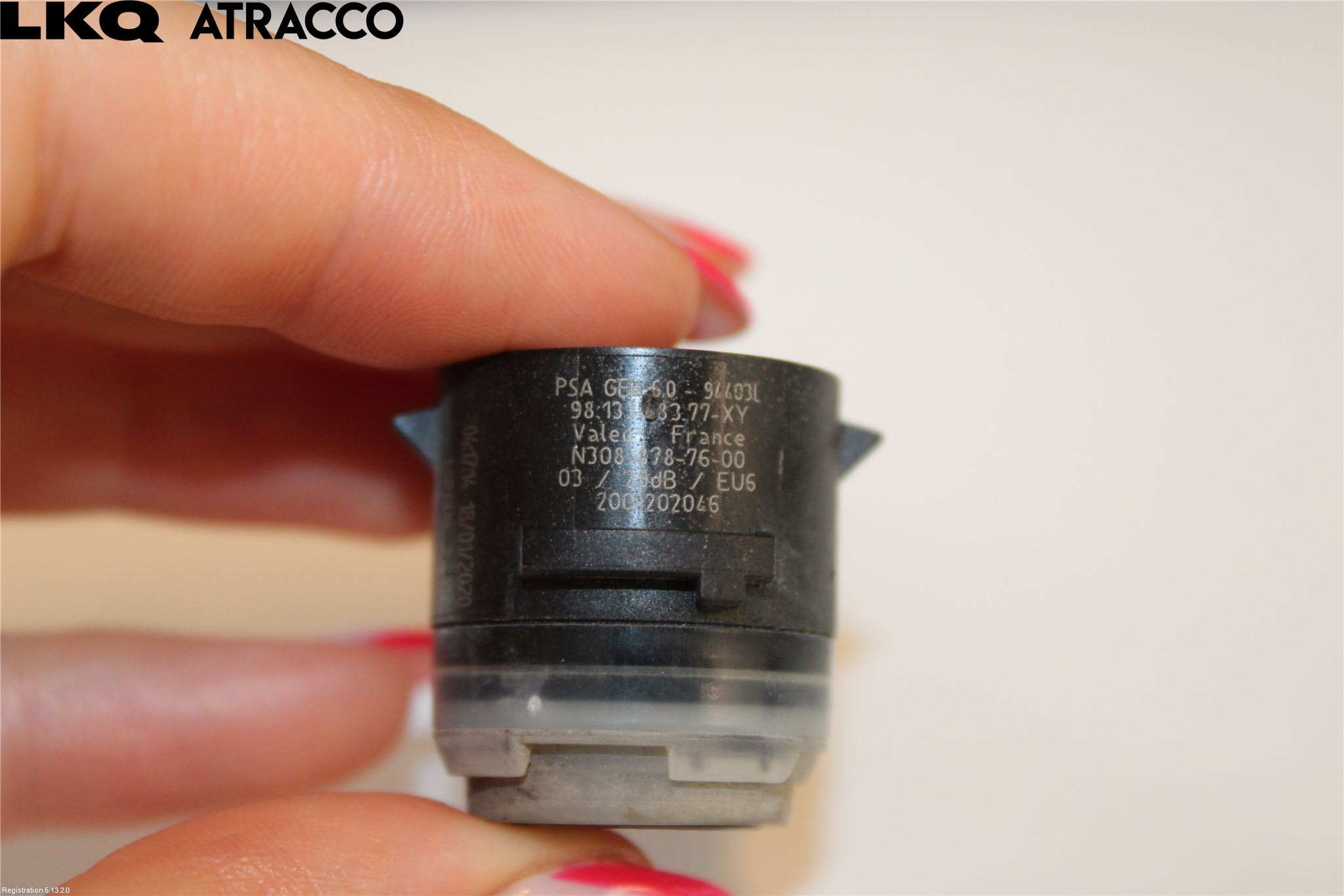 Peugeot 208/E-208 20- Sensor Ryggesensor