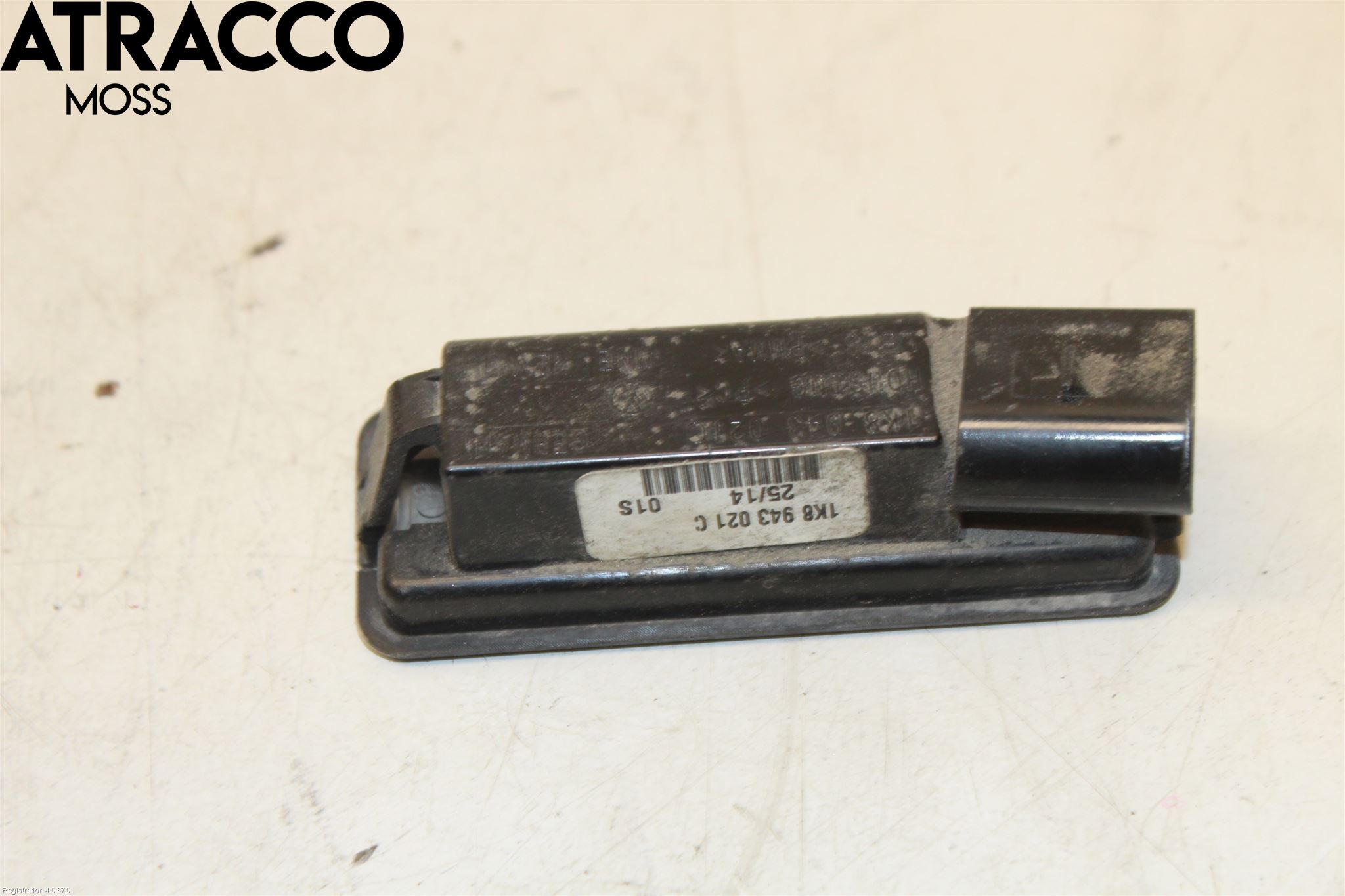 Volkswagen VW GOLF / E-GOLF VII 13-20 Skilt Belysning