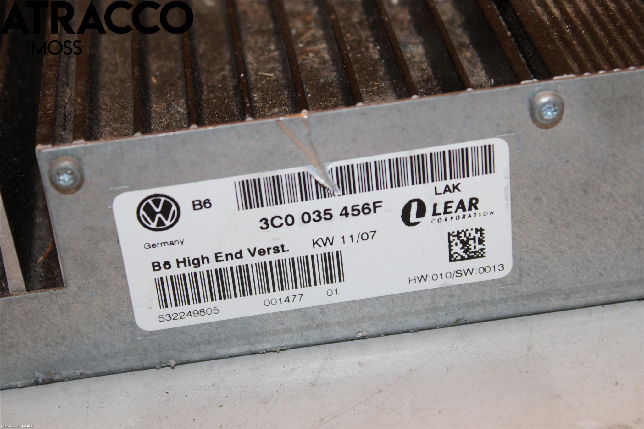 Volkswagen VW PASSAT 05-11 Stereo Forsterker