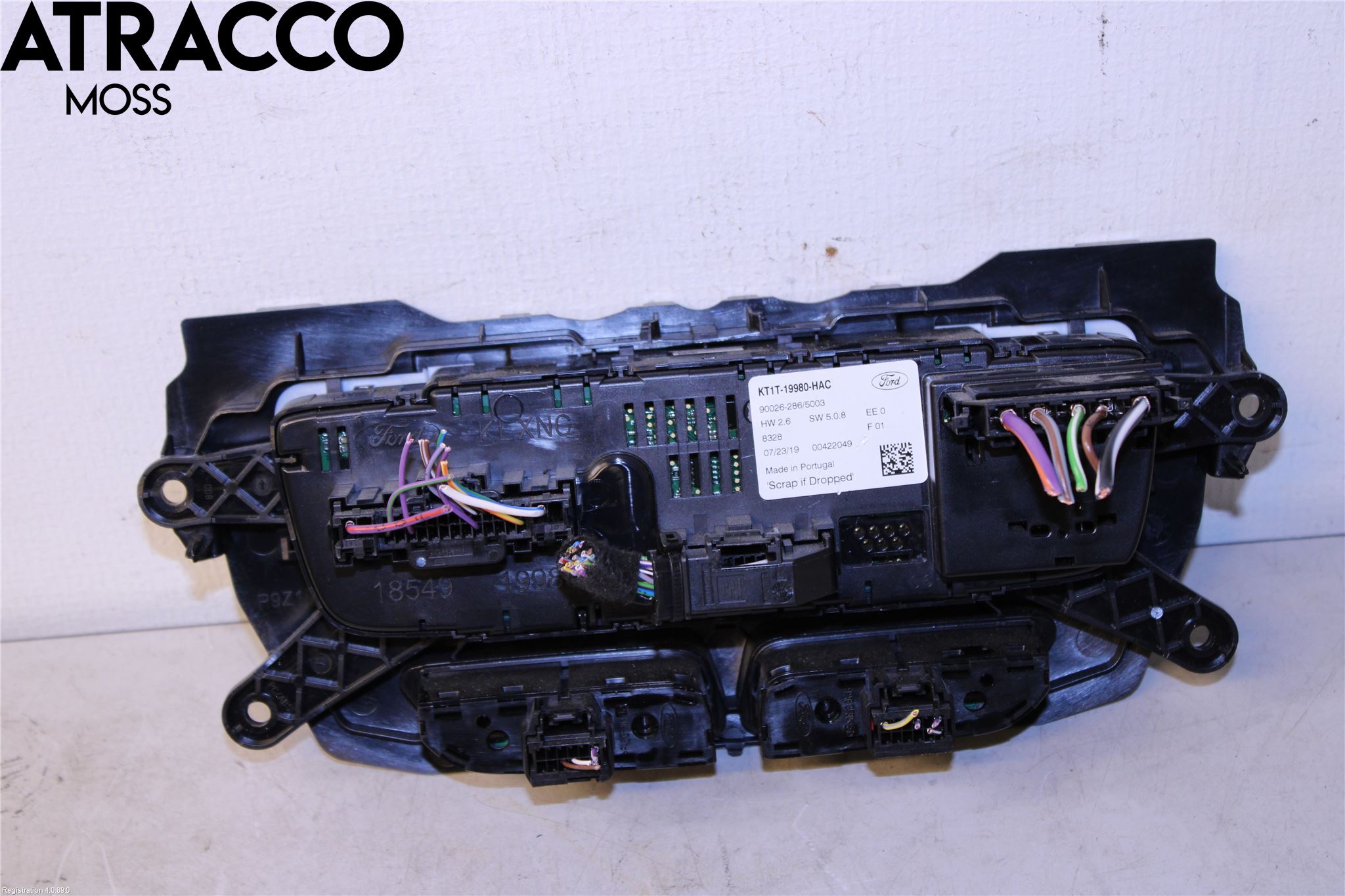 Ford TRANSIT/TOURNEO CONNECT 13-22 Varme Ac Betjening-Display