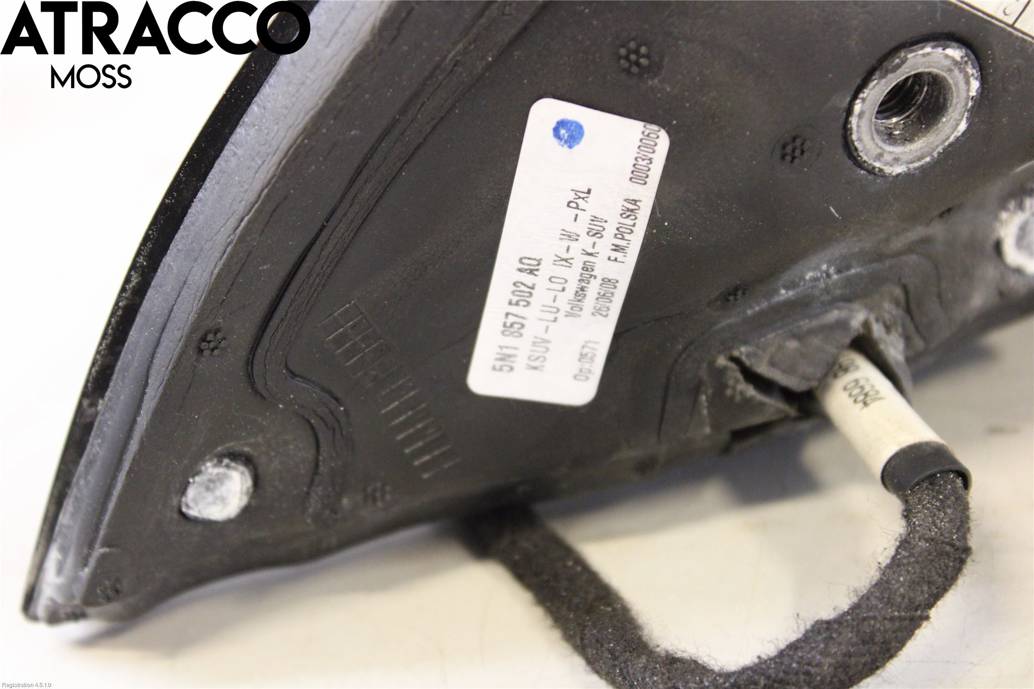 Volkswagen VW TIGUAN 07-16 Speil H M-El Justering